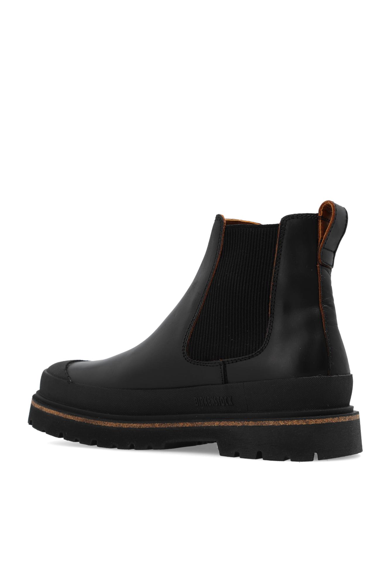 Shop Birkenstock Prescott Chelsea Boots In Black