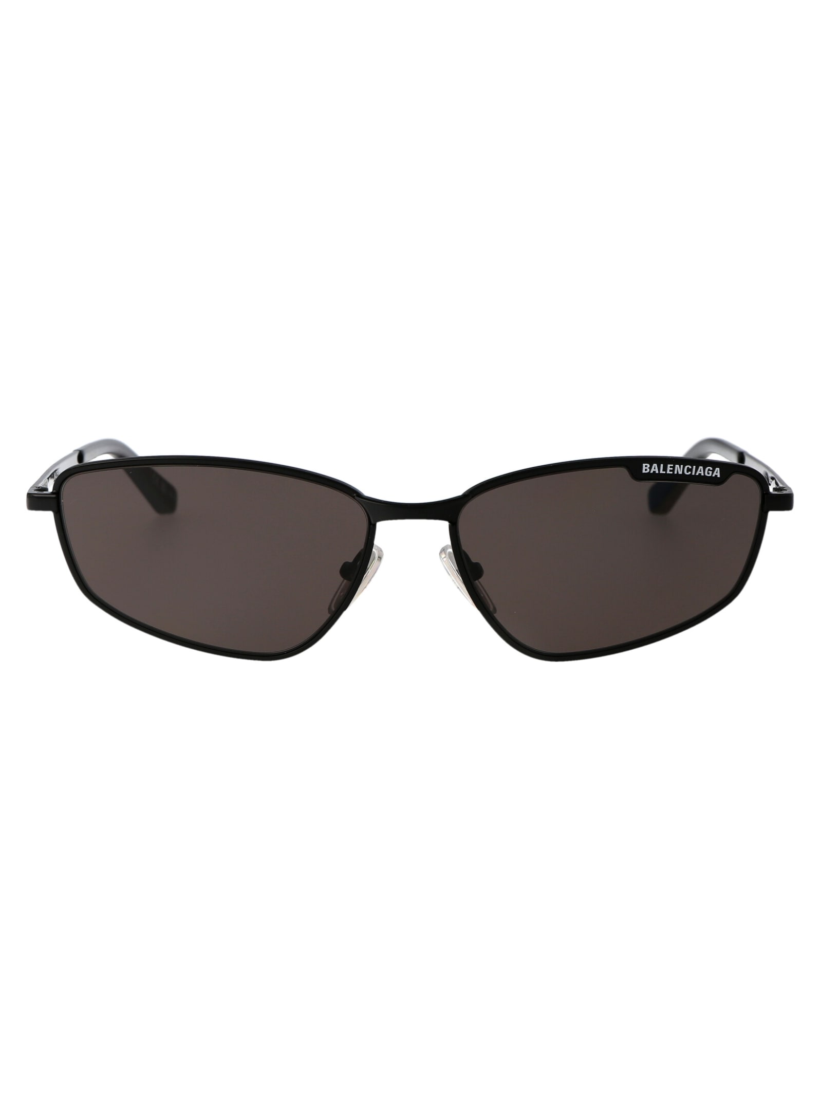 Balenciaga Bb0277s Sunglasses In 001 Black Black Grey