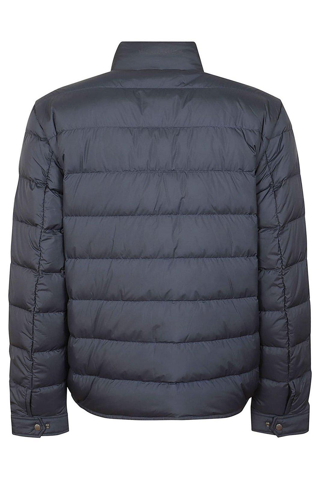 Shop Woolrich Lightweight Down Jacket In Melton Blue