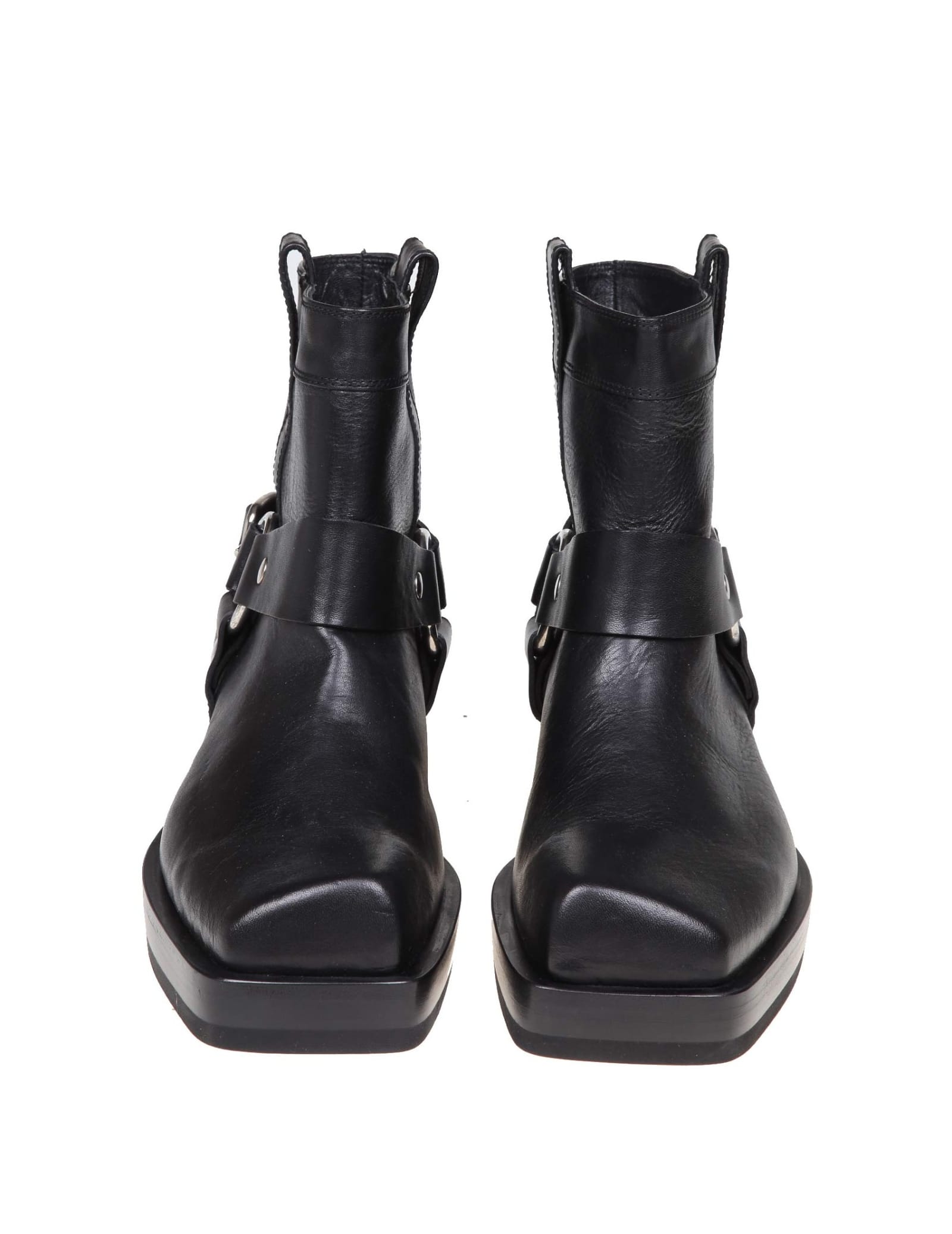 Shop Agl Attilio Giusti Leombruni Rina Ankle Boots In Black Leather