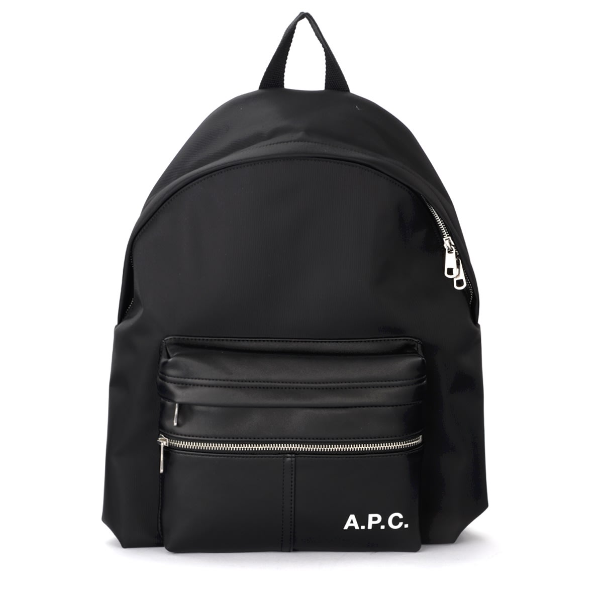 A.p.c. Camden Backpack In Black Canvas