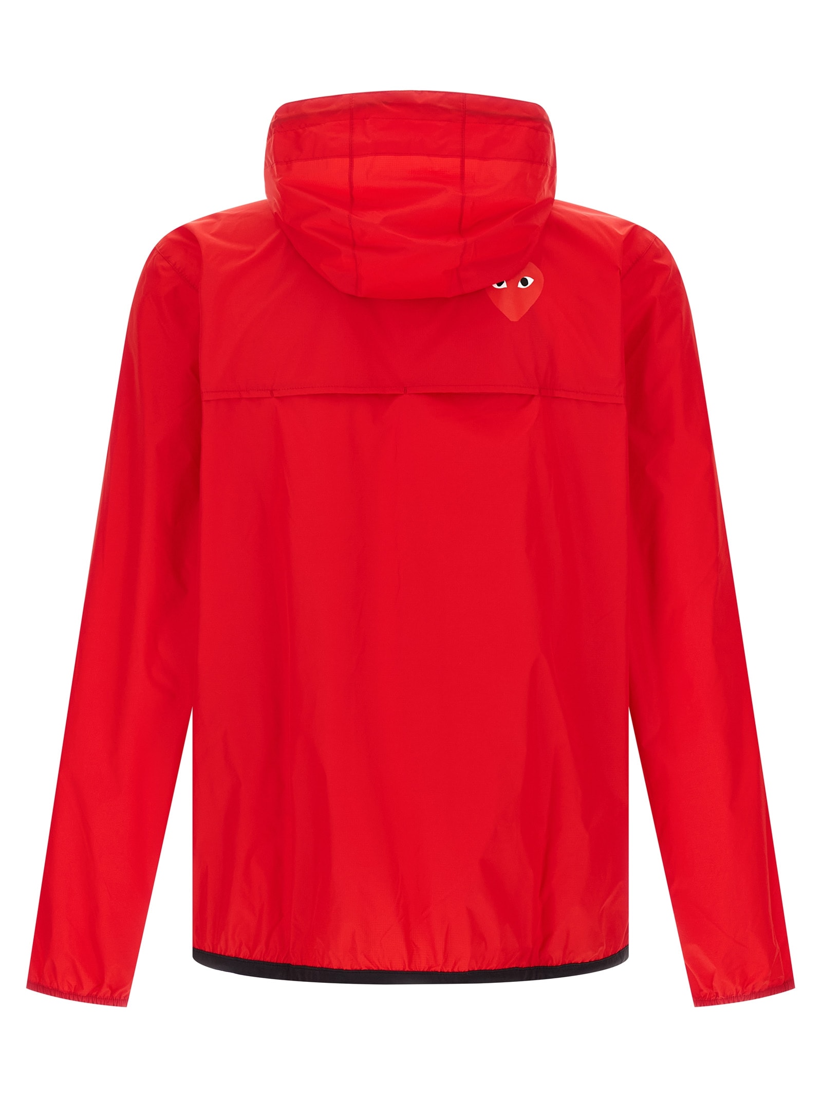 Comme Des Garçons Play Coats & Jackets In Red