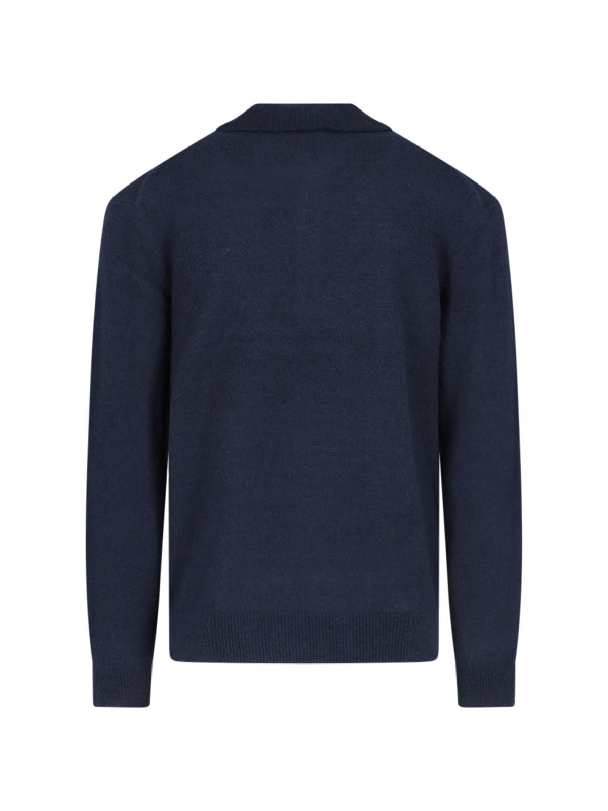 Shop Closed Polo Sweater In Blue