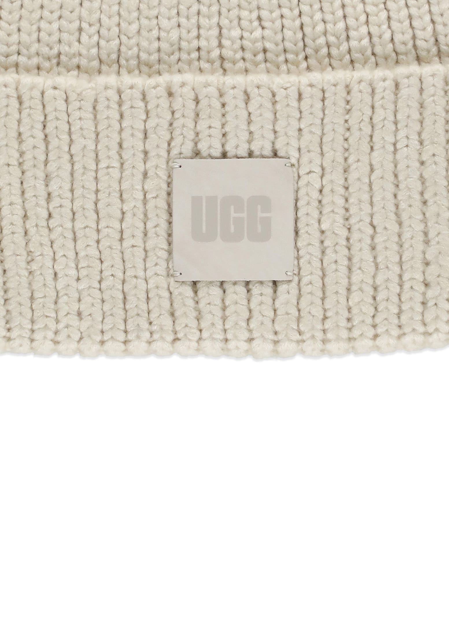 Ugg Chunky Rib Beanie Hat In Gray