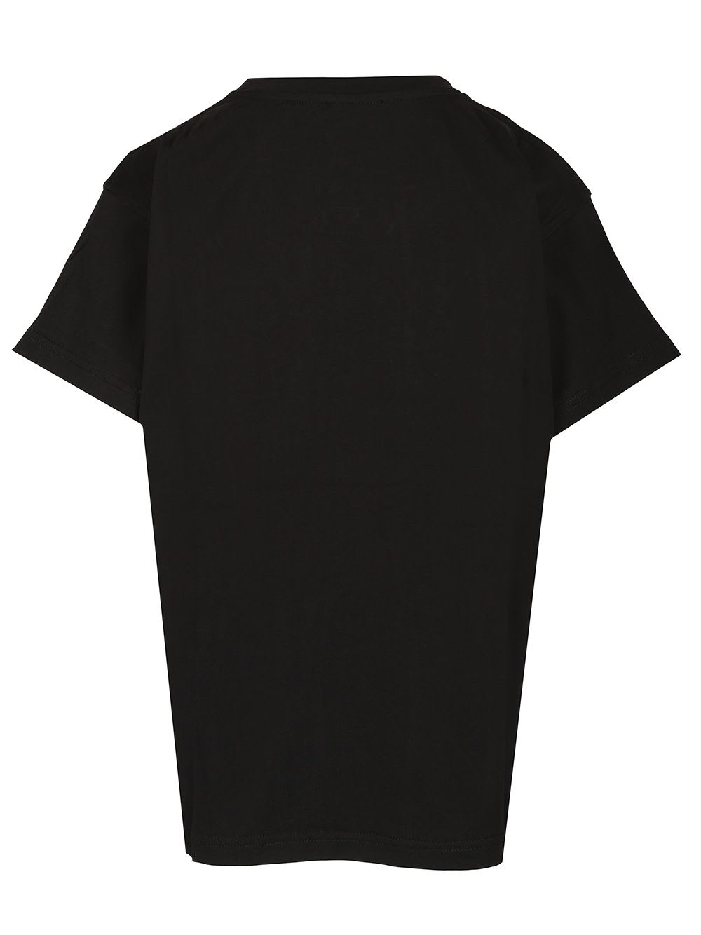 Diesel Women T-shirt With Logo In Black