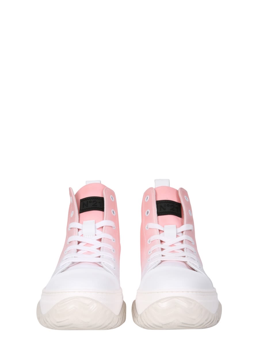 Shop N°21 High Bonnie Sneakers In White
