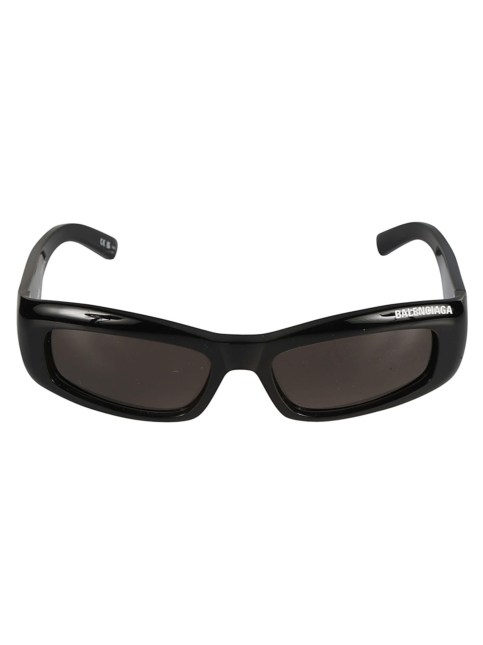 Logo Detail Rectangular Lens Sunglasses