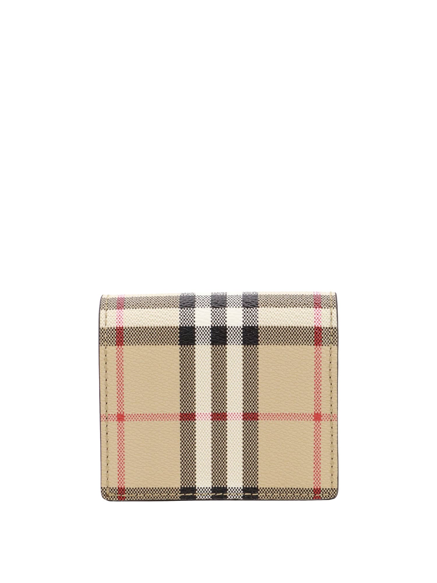 Shop Burberry Wallet In Multicolour