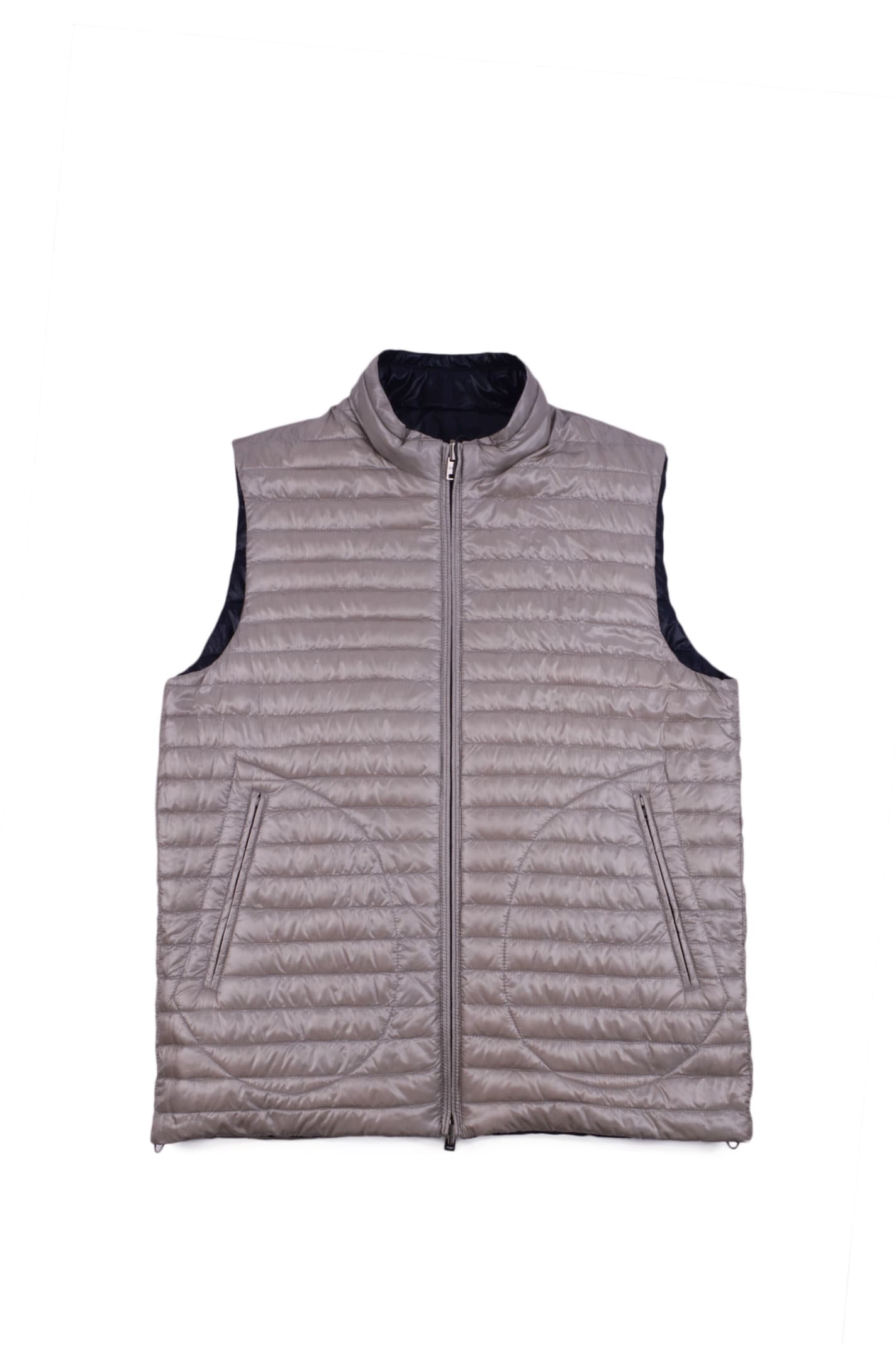 Shop Herno Gilet In Blue