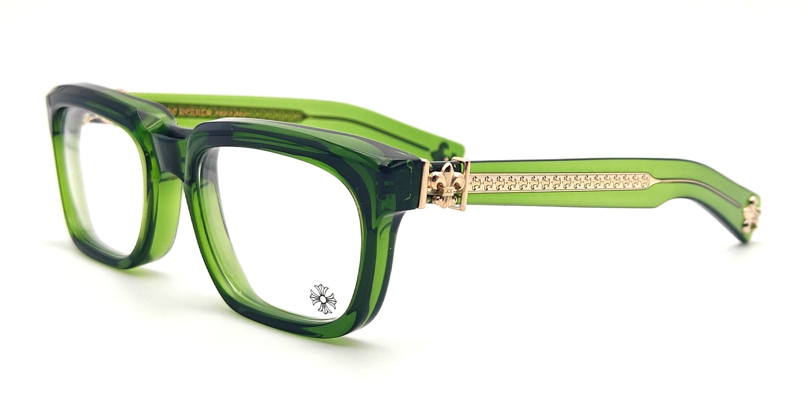 CHROME HEARTS SEE YOU IN TEA - DARK OLIVE RX GLASSES