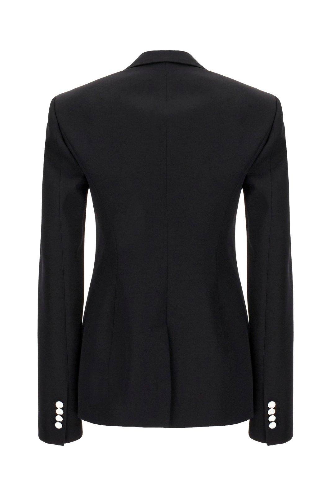Shop Attico Single-breasted Jacket In Black