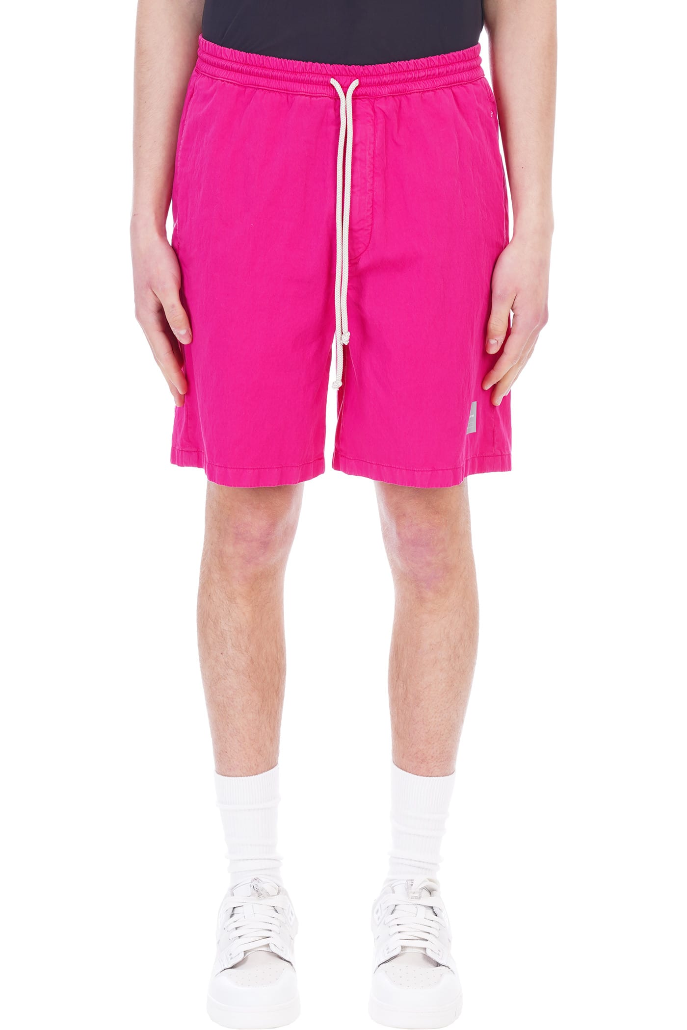 Department Five Collins Shorts In Fuxia Cotton