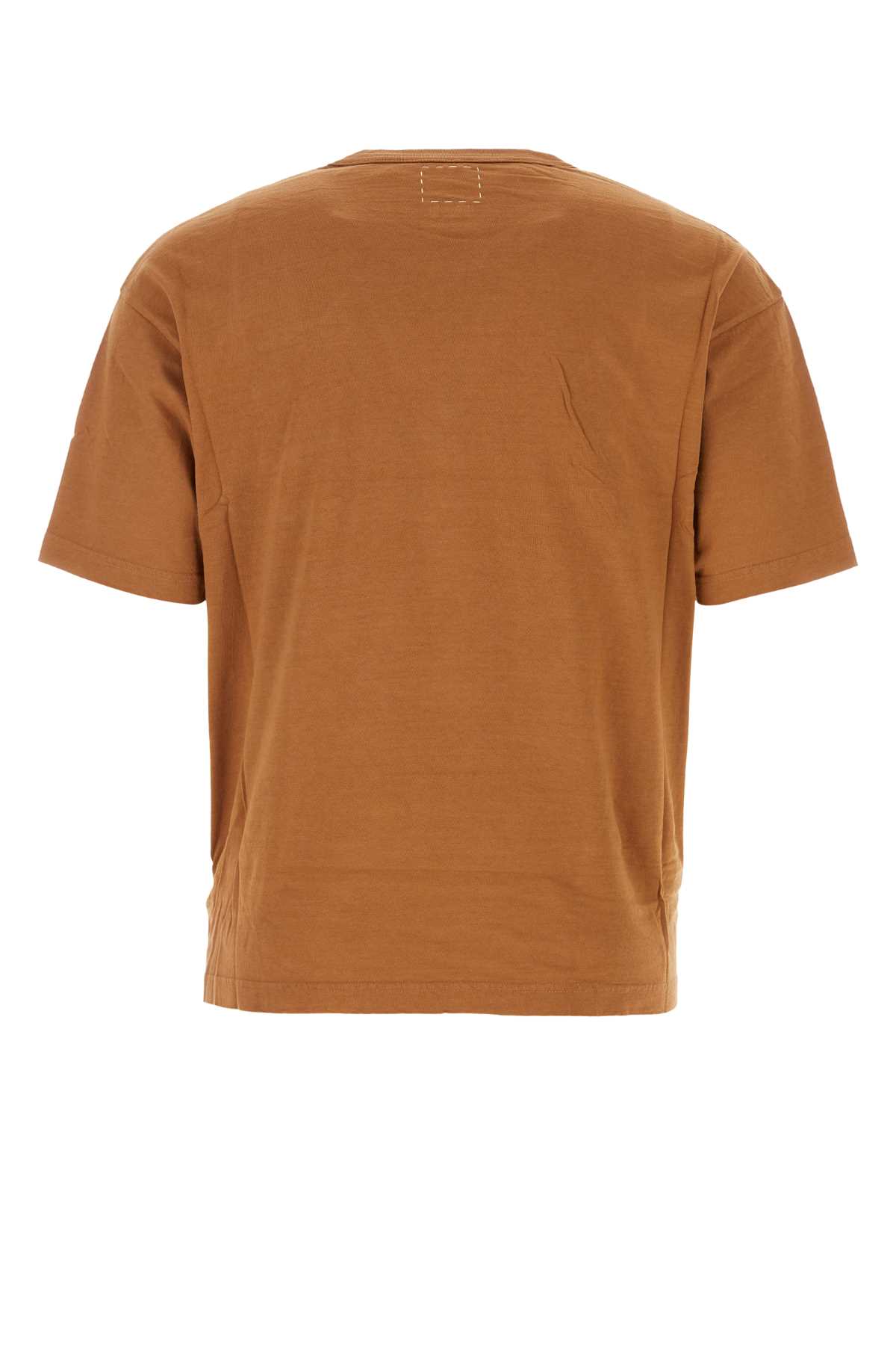 Shop Visvim Biscuit Cotton Jumbo T-shirt In Brown