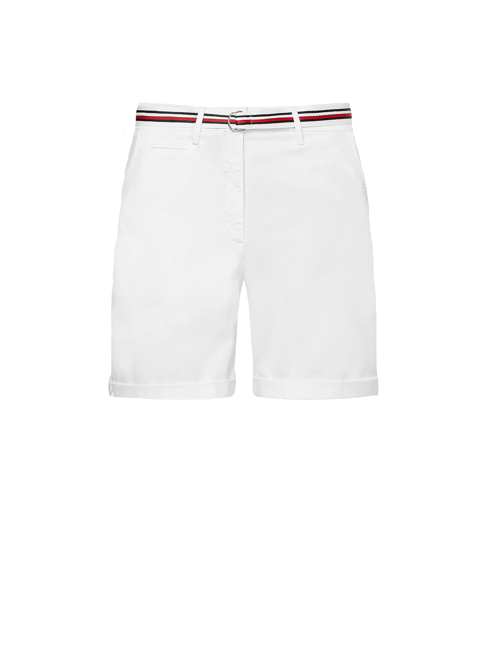Tommy Hilfiger Bermuda Shorts In White Colored