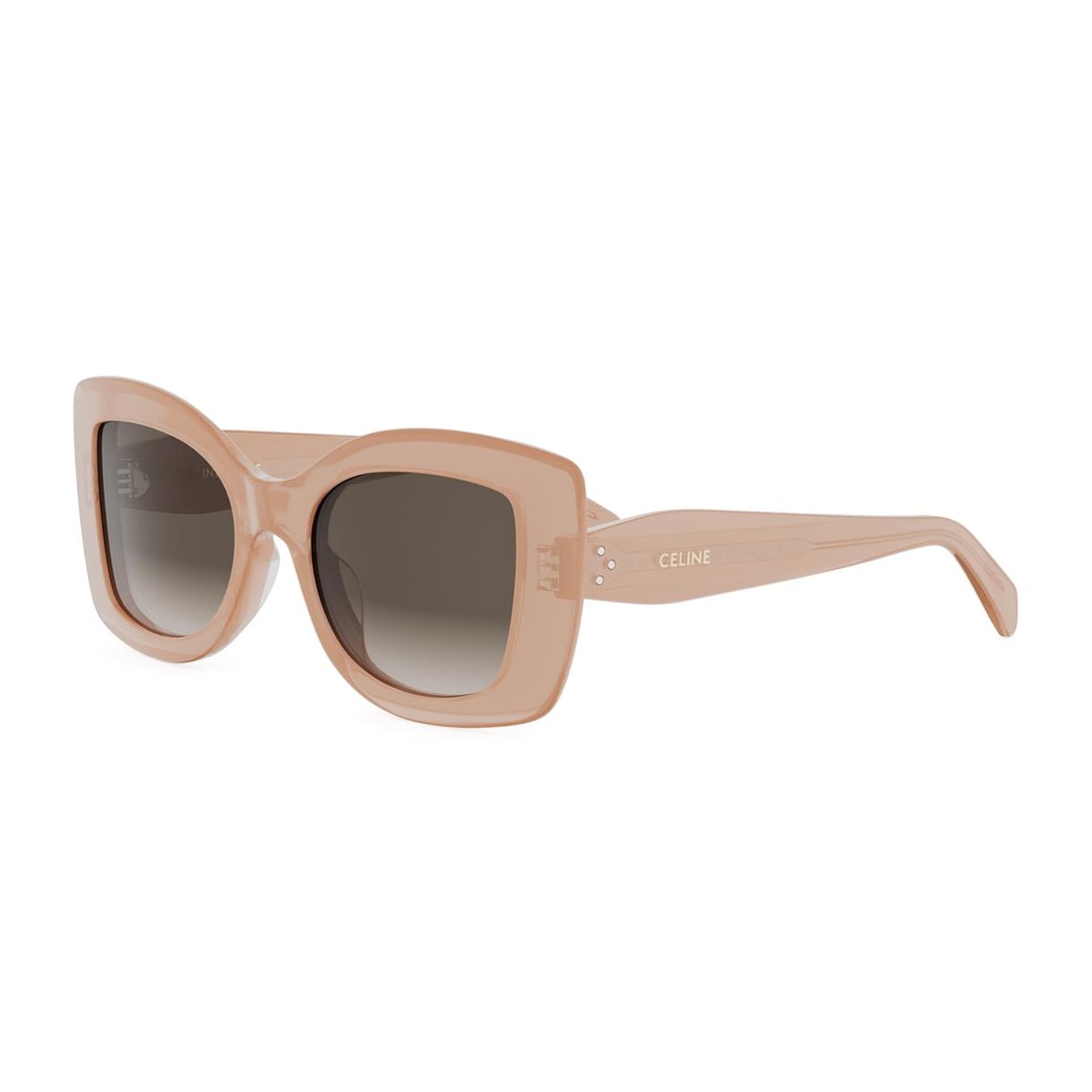 Celine Cl40324u 3 Dots 72f Rosa Sunglasses In Pink