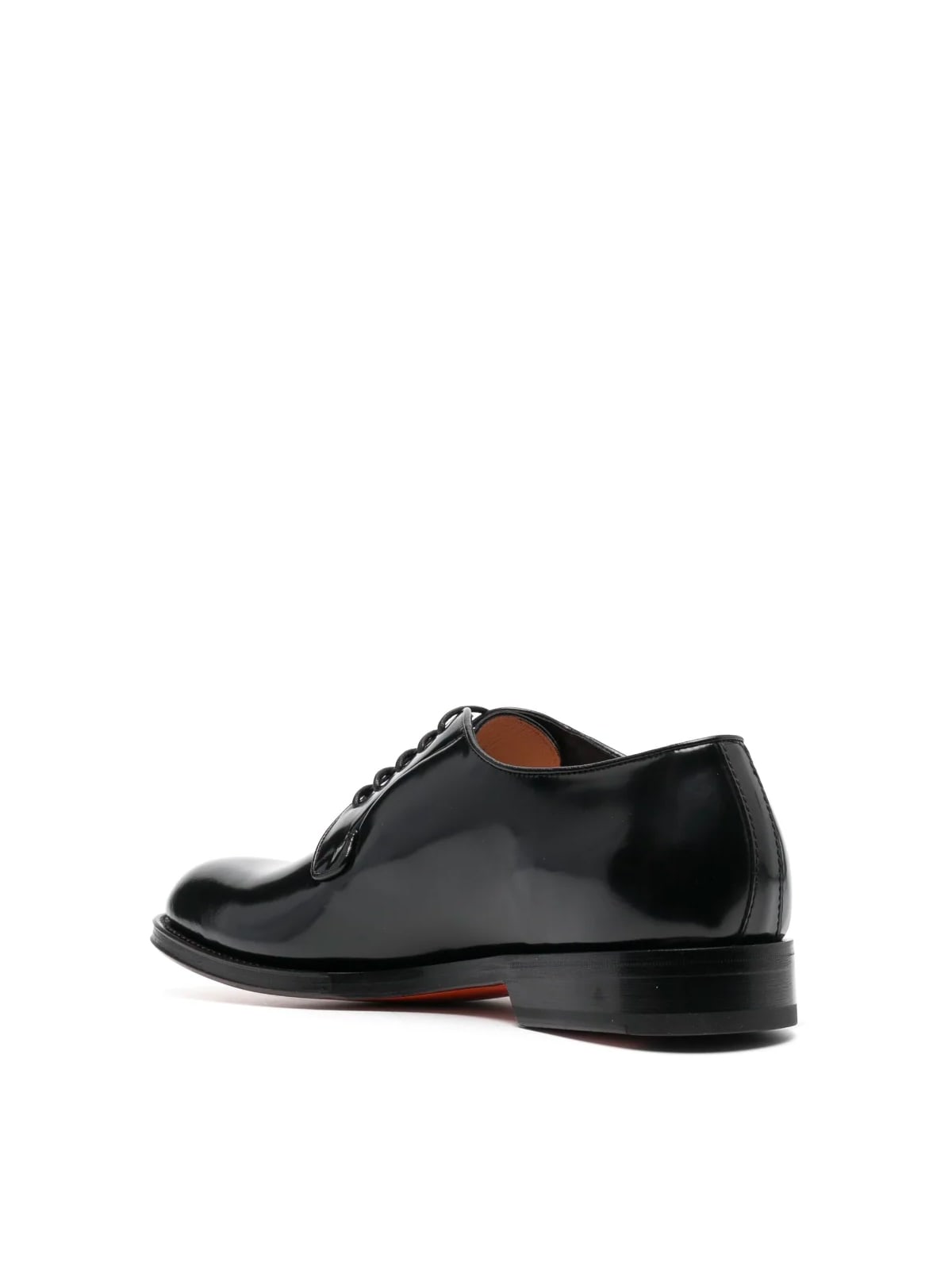 Shop Santoni Guillem Lace-up Shoes In Black