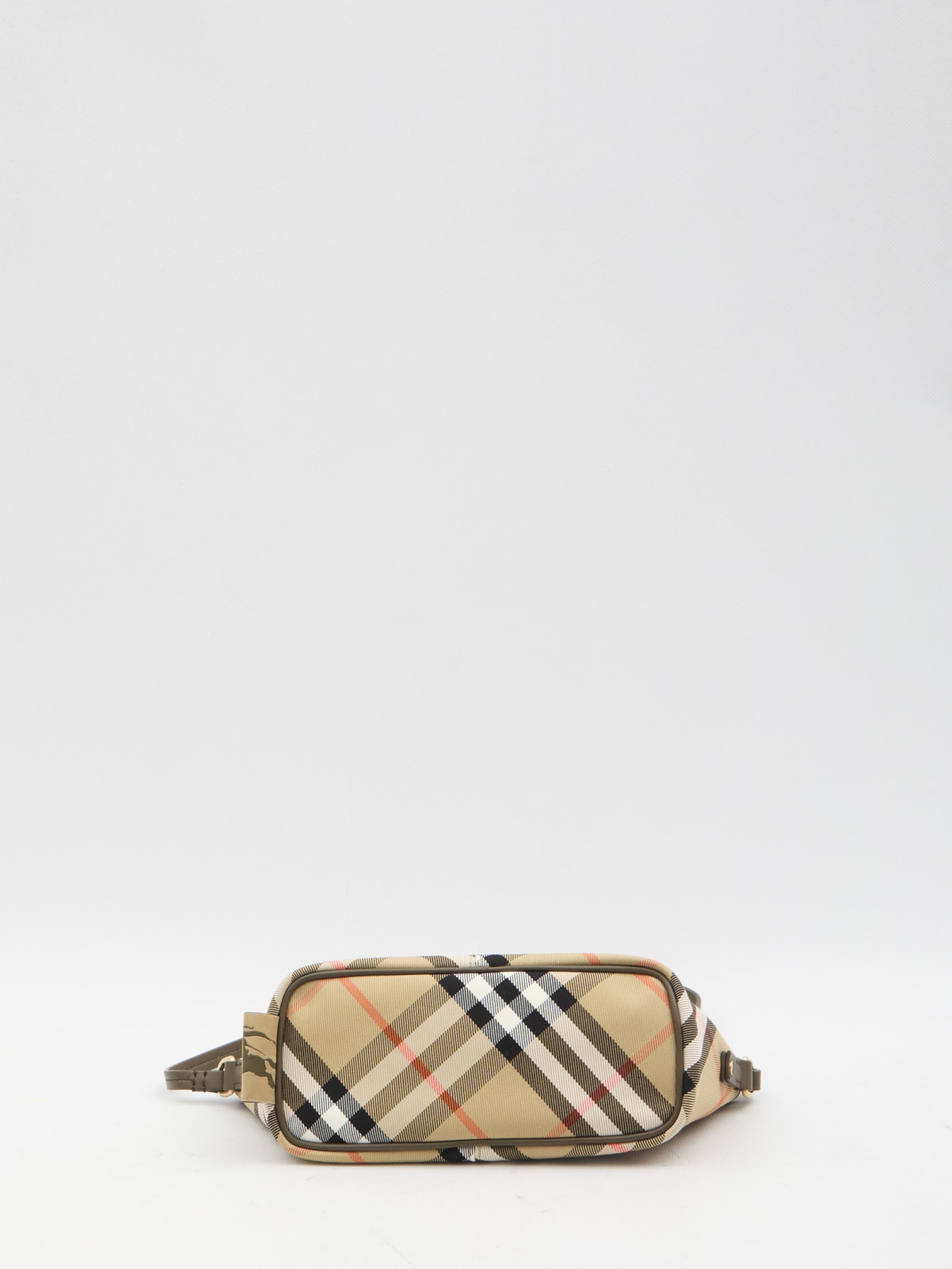 BURBERRY CHECK MINI SHOULDER BAG 