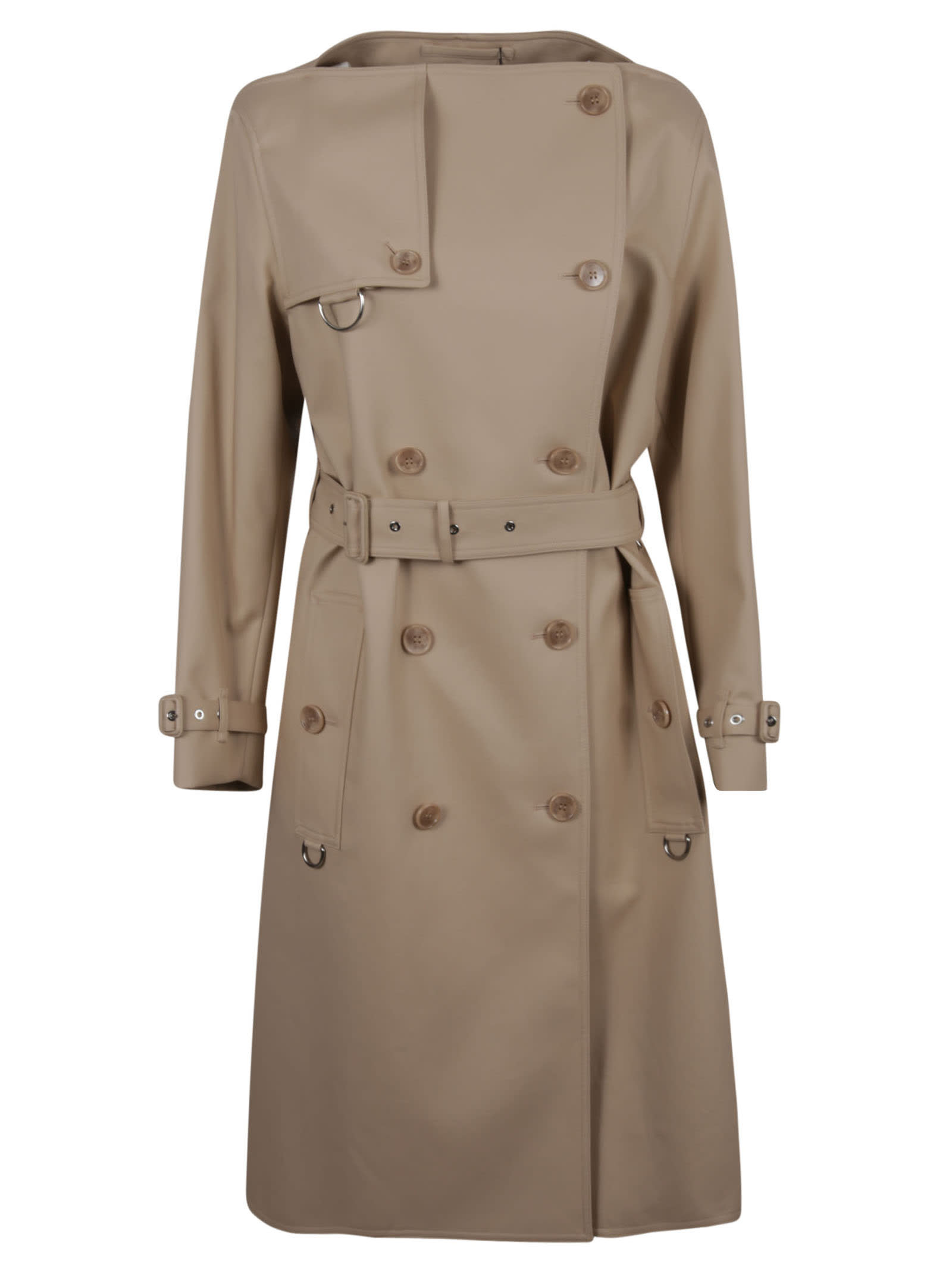 Burberry Double-breasted Belted Coat