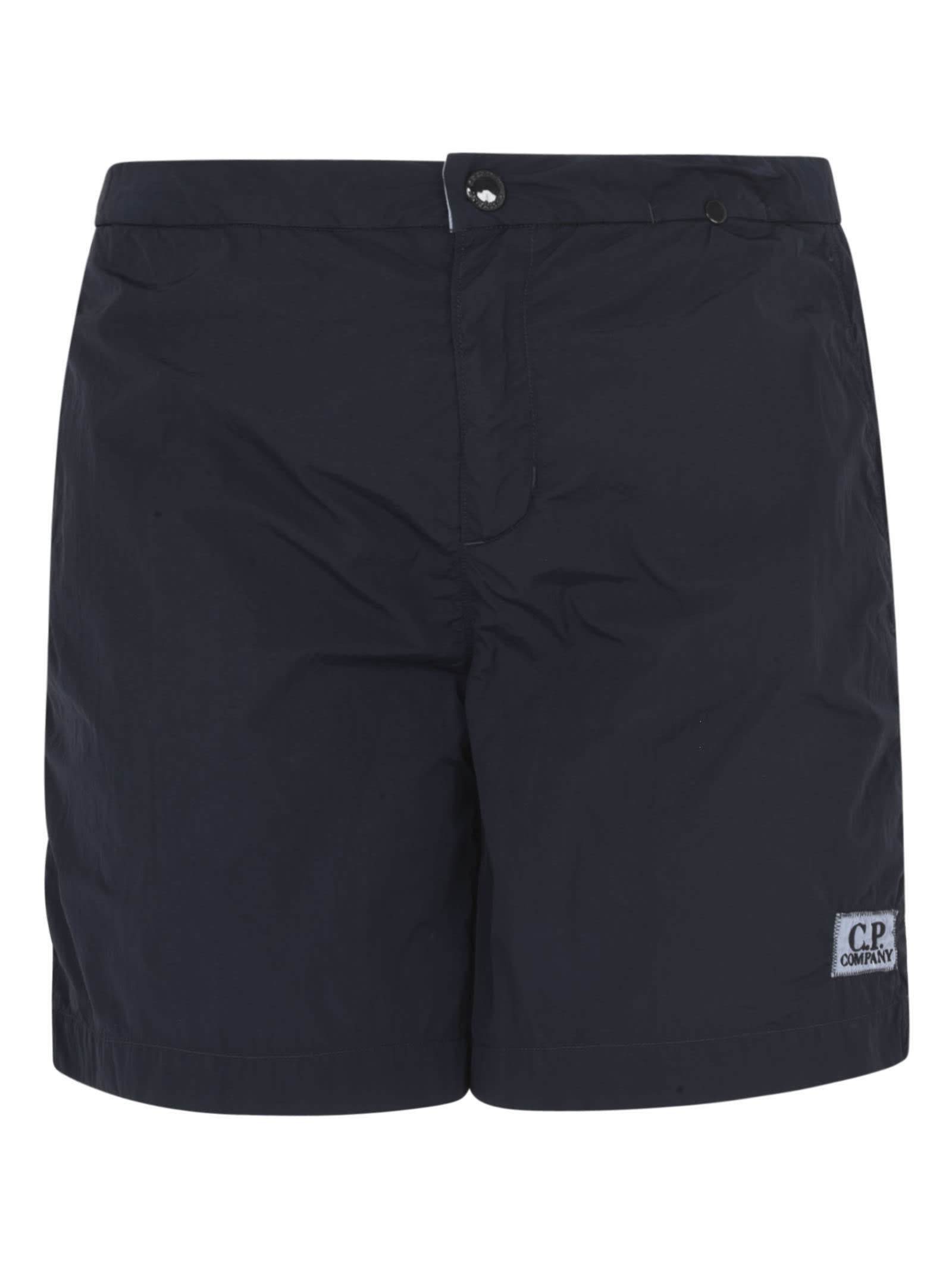 C.P. Company Logo Patched Boxer Shorts