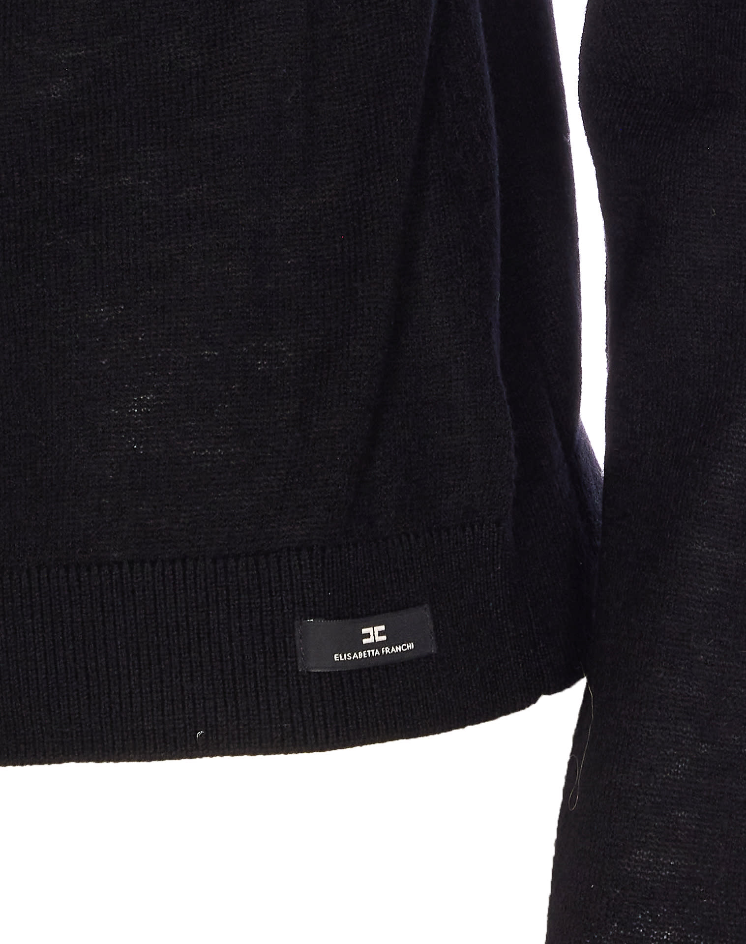 Elisabetta Franchi Cardigan In Black