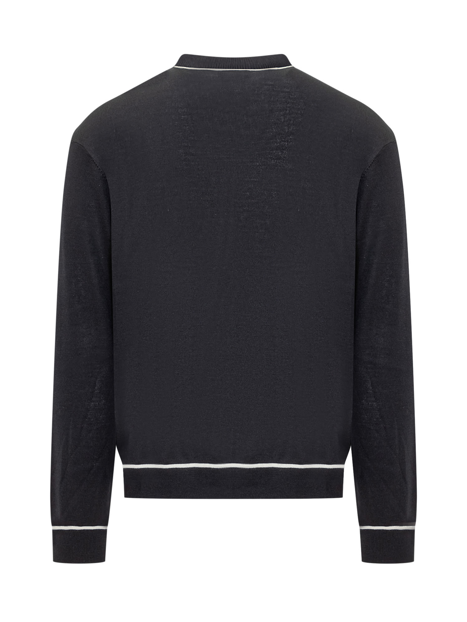 Shop Emporio Armani Pullover In Aquila Navy