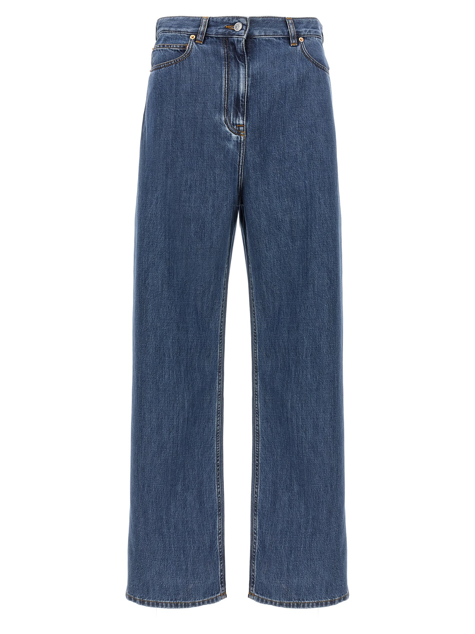 VALENTINO VALENTINO GARAVANI DENIM TROUSERS