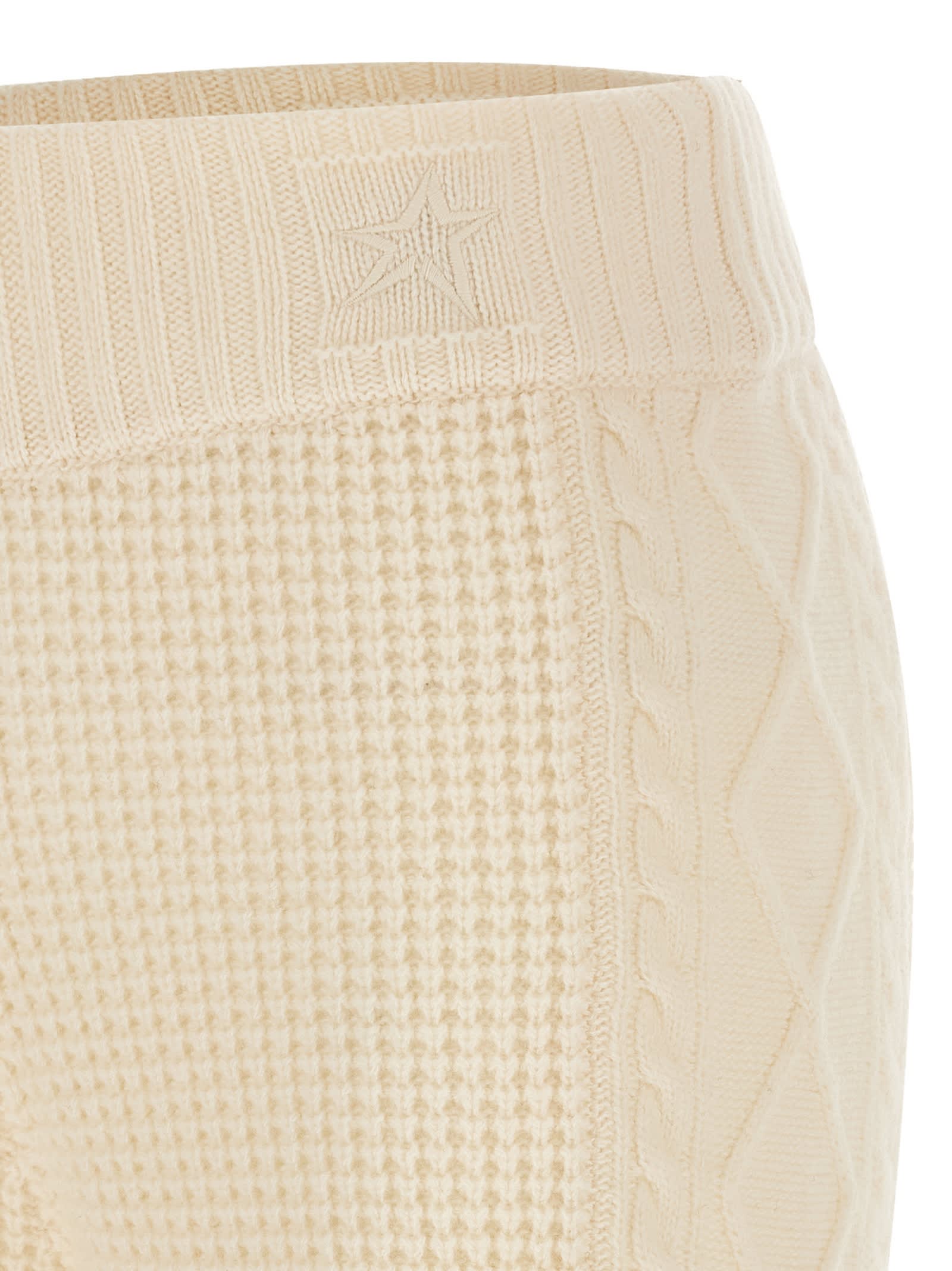 Perfect Moment Crystal Joggers In Neutral