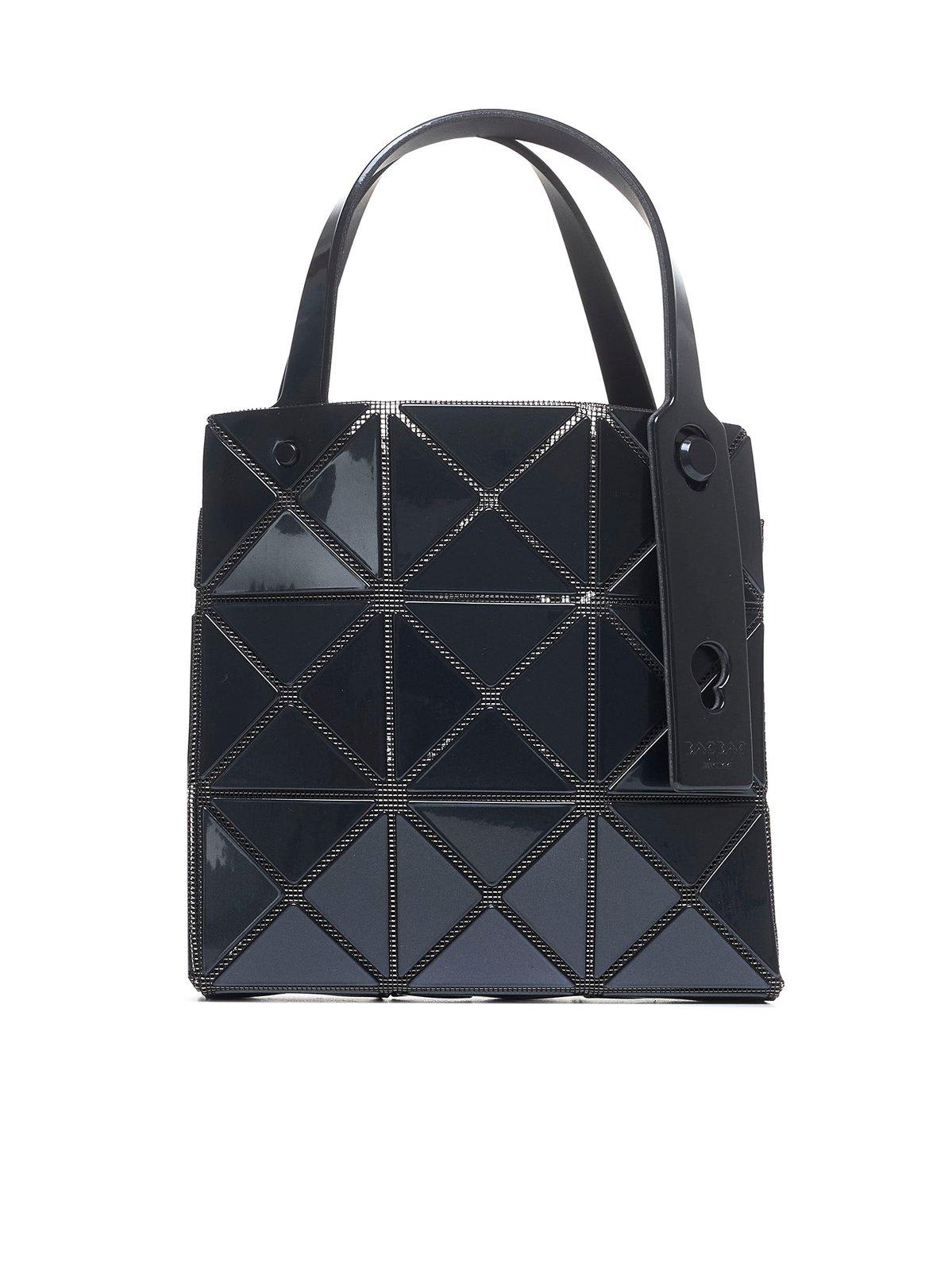 Shop Bao Bao Issey Miyake Carat Open Top Tote Bag In Black