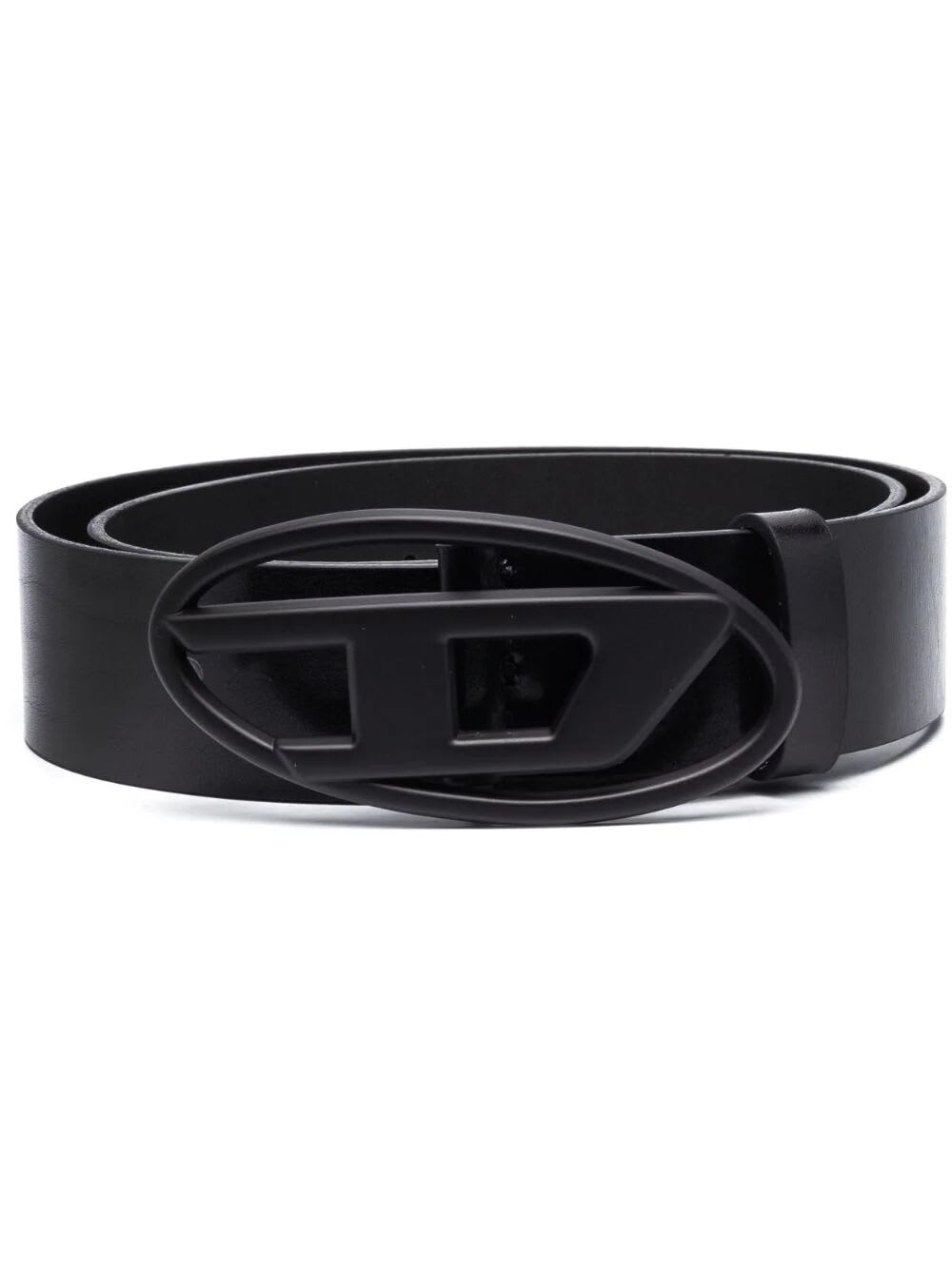 Shop Diesel B-1dr Belt In Black