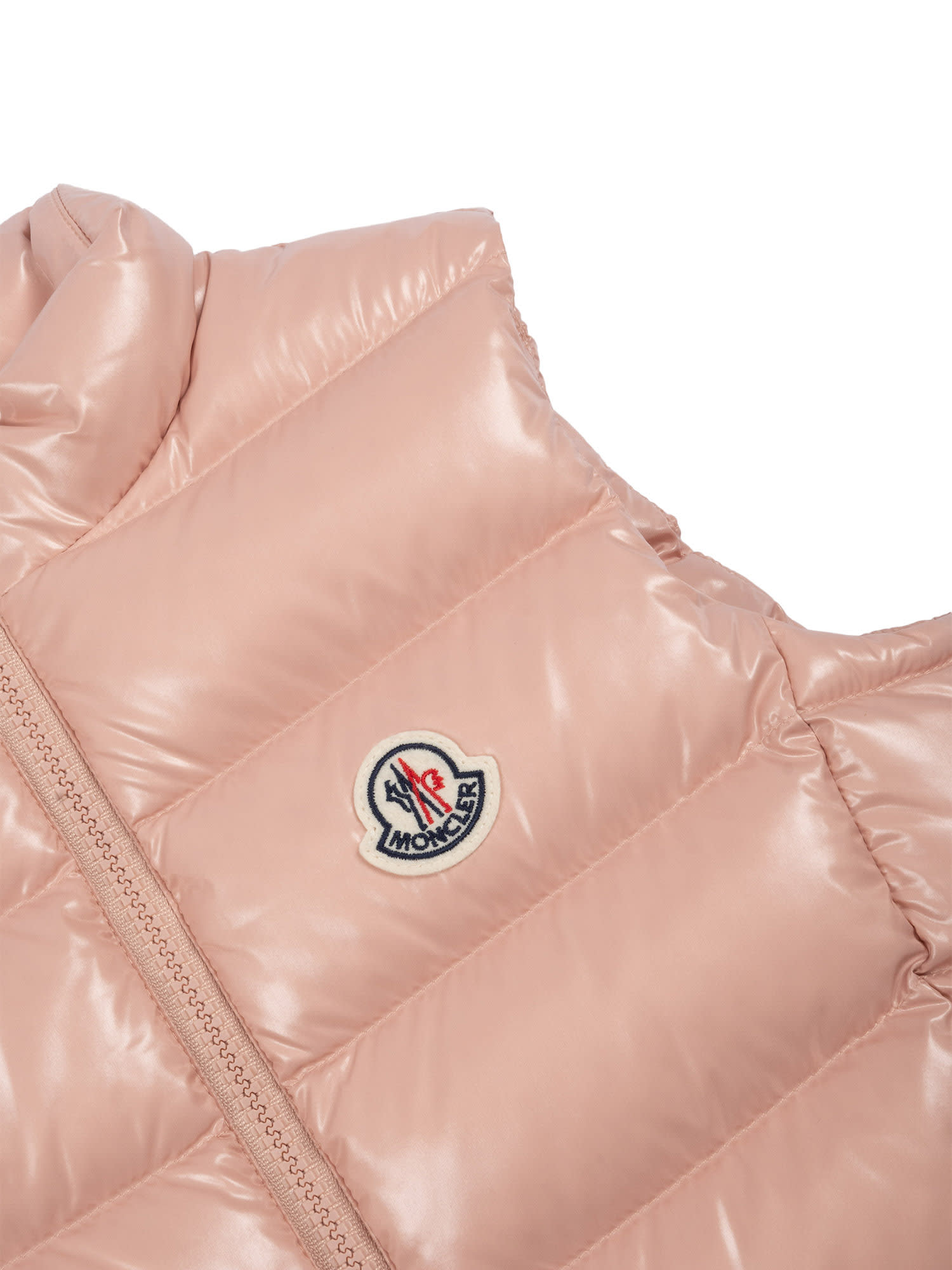 Moncler Ghany Vest In Neutral