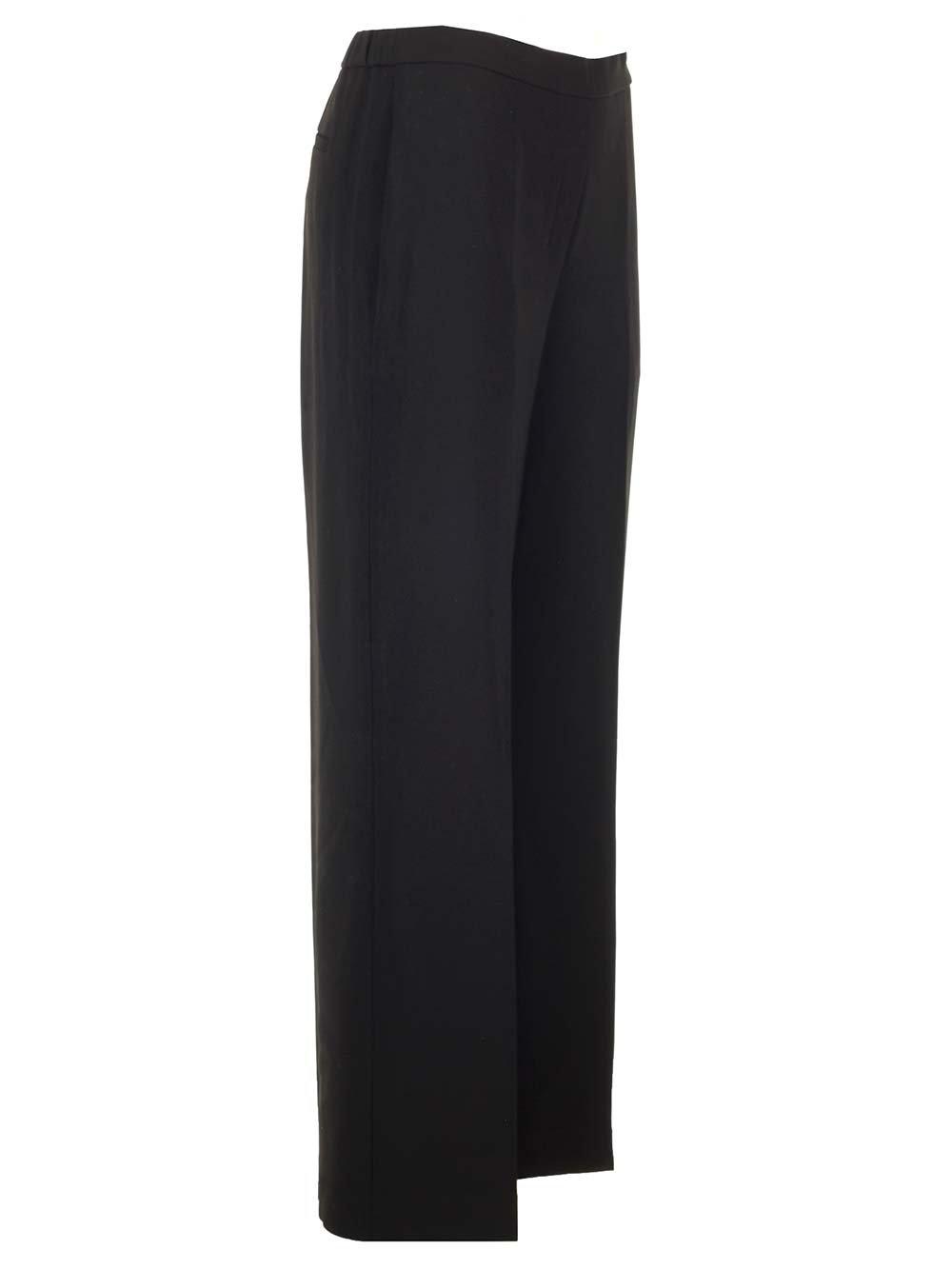 Shop Theory Mid-rise Tailored Trousers In Black