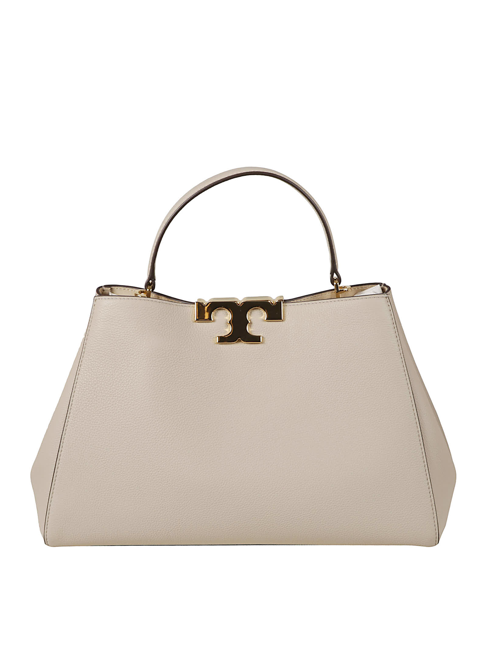 Tory Burch Eleanor Soft Top Case In Gray