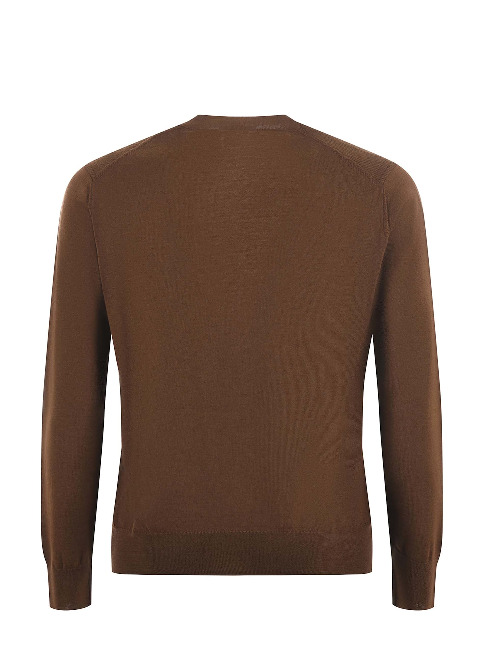 Shop Paolo Pecora Sweater In Brown