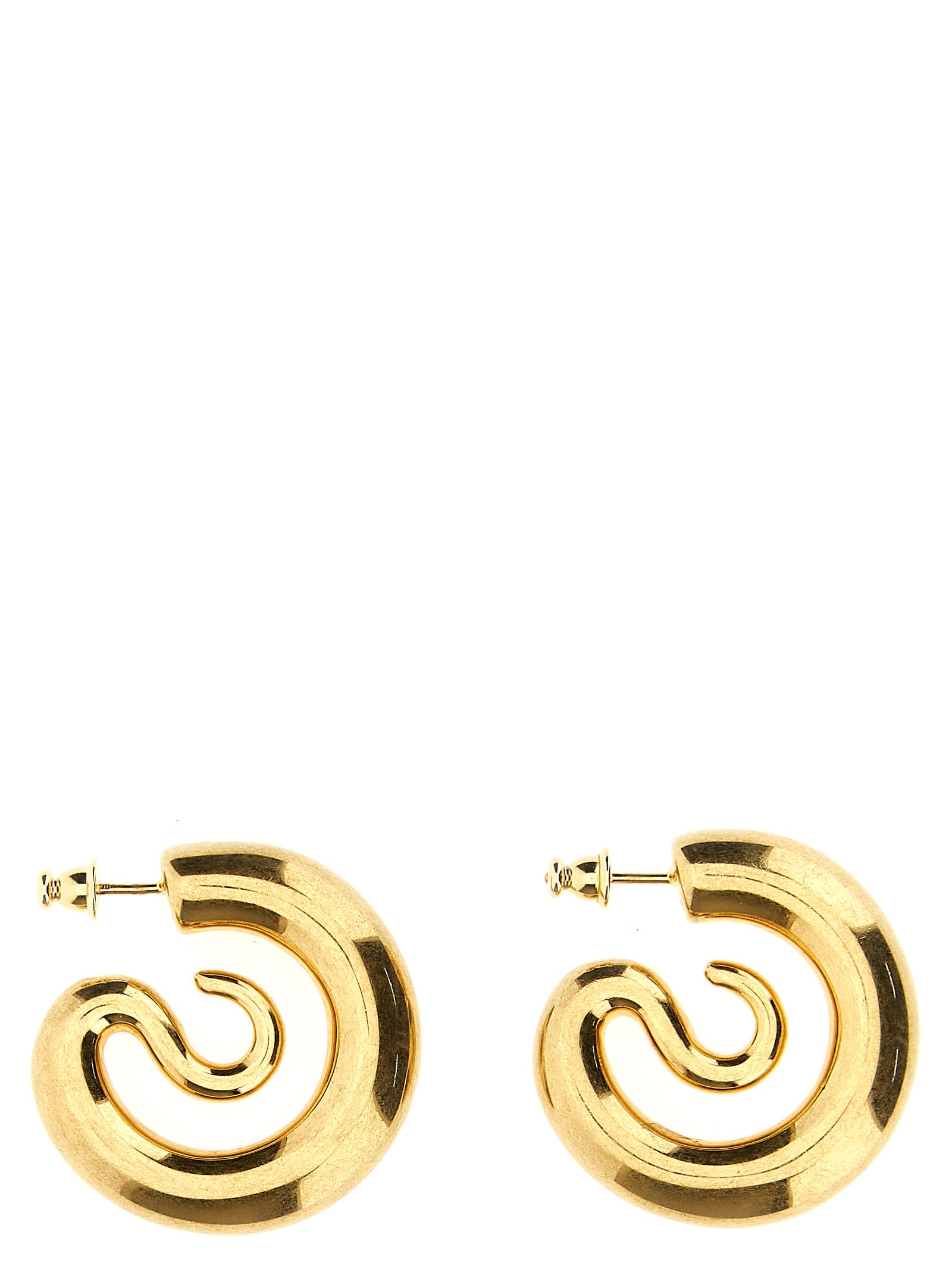 Panconesi Serpent Hoops S Earrings In Gold