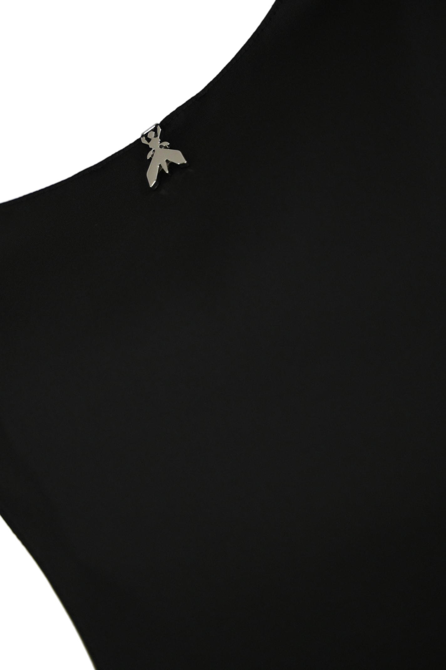 PATRIZIA PEPE SHINY SATIN BLOUSE