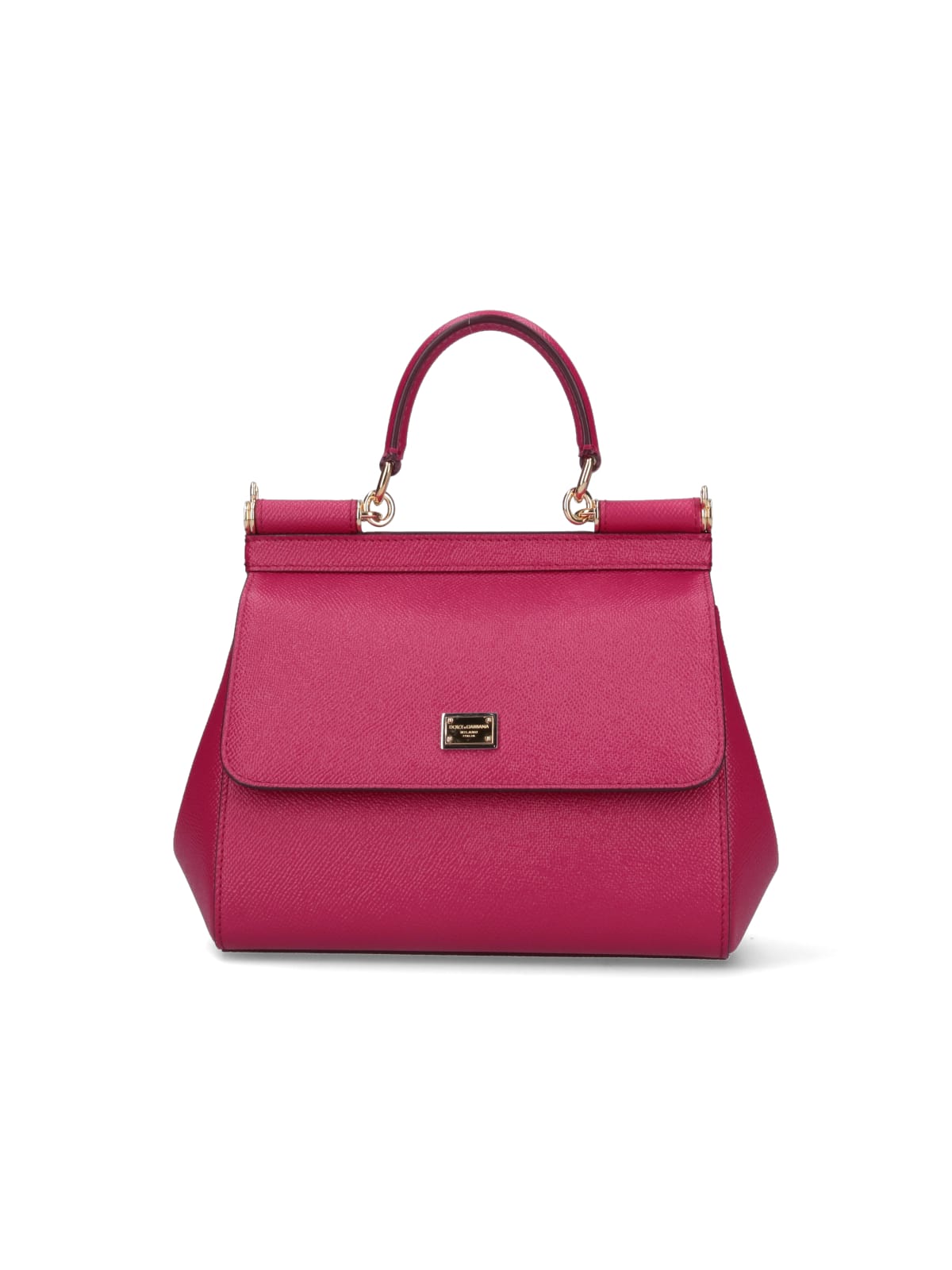 Dolce & Gabbana Medium Handbag Sicily In Pink