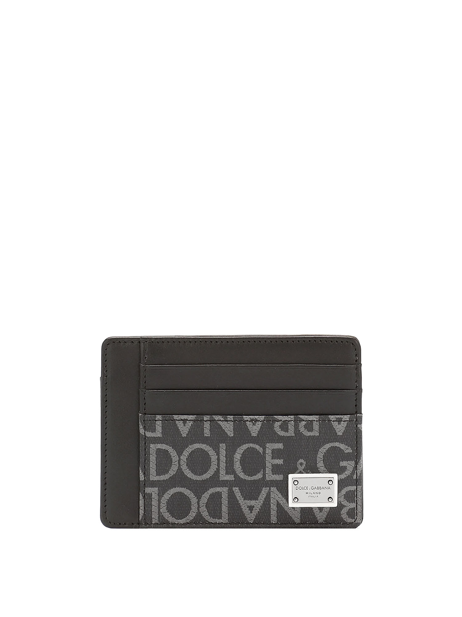 Shop Dolce & Gabbana Card Holder In Black