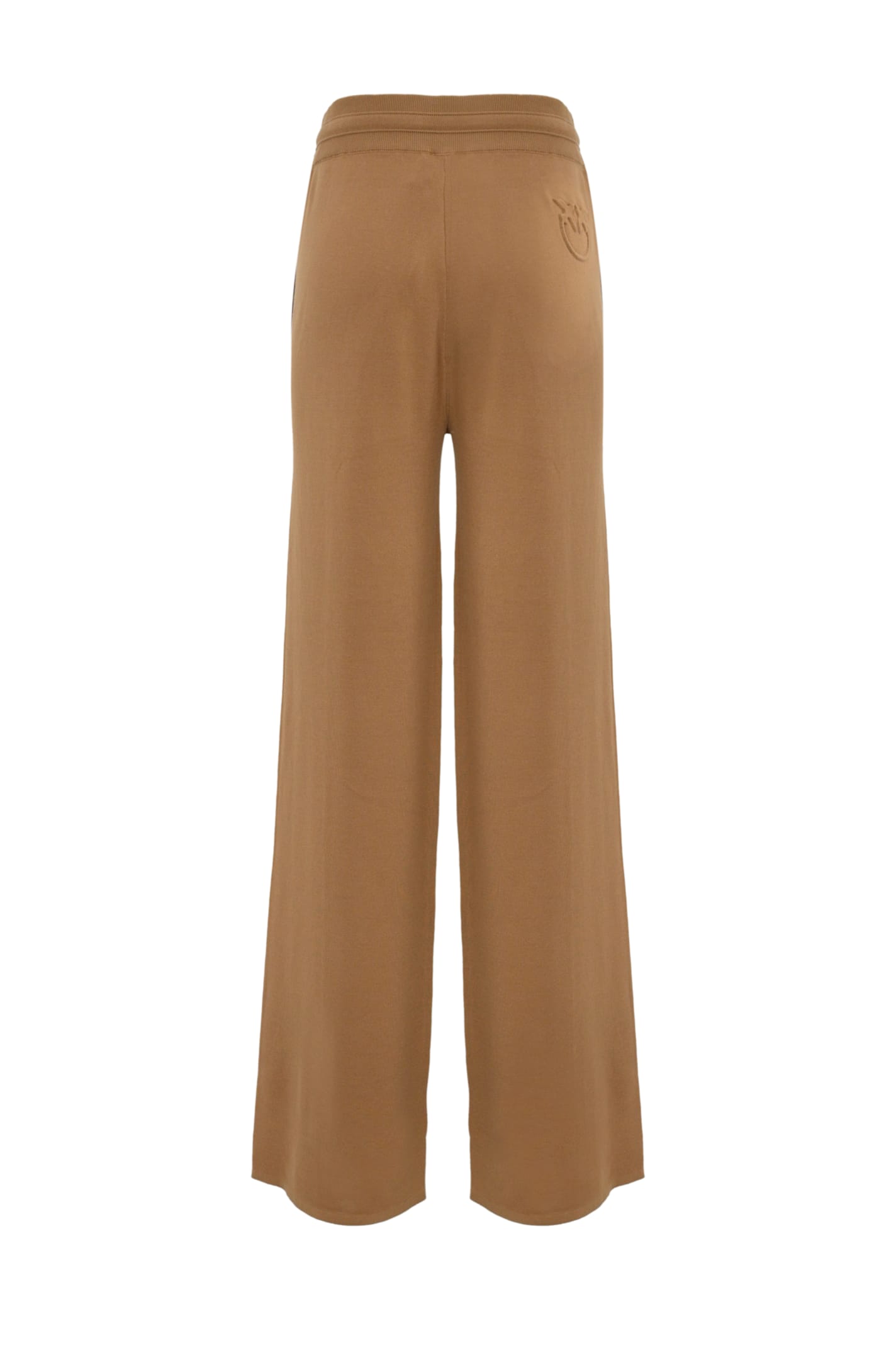 Shop Pinko Gardenia Fleece Trousers In Scoiattolo Chiaro