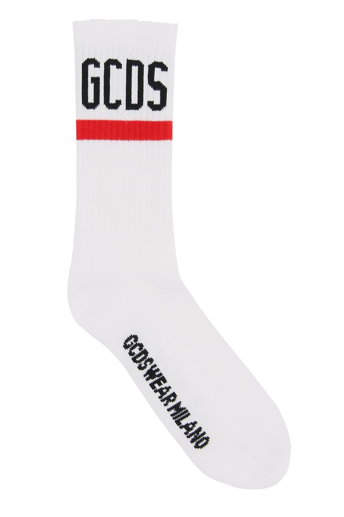 Gcds Sports Socks In White