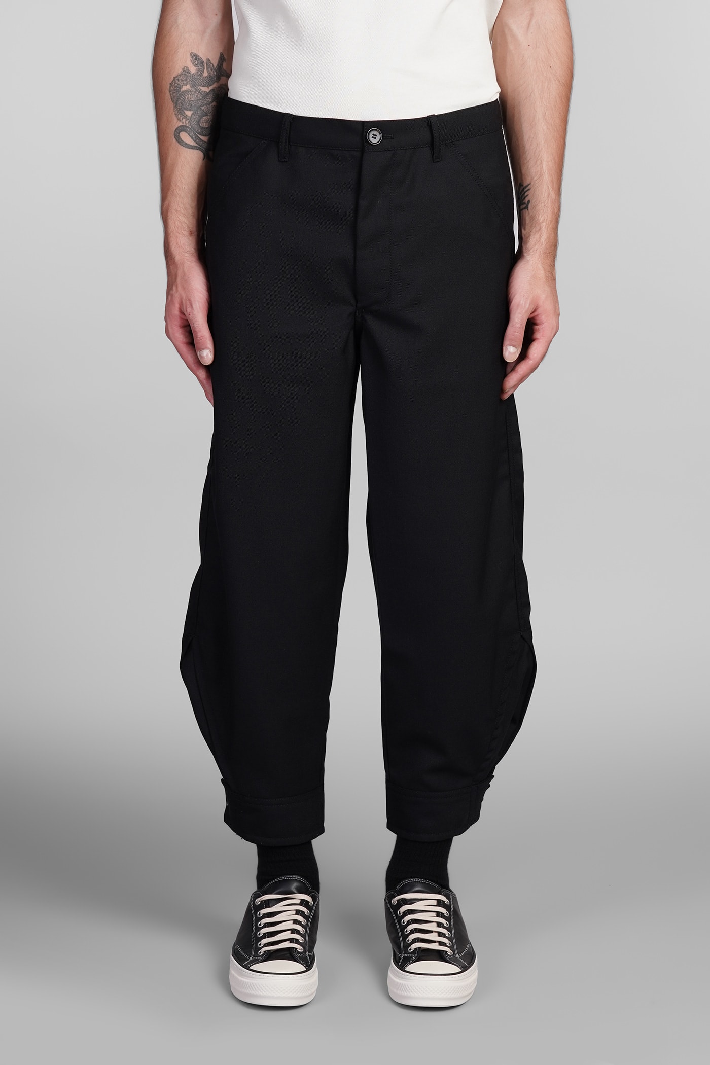 Comme des Garçons Shirt Pants In Black Wool