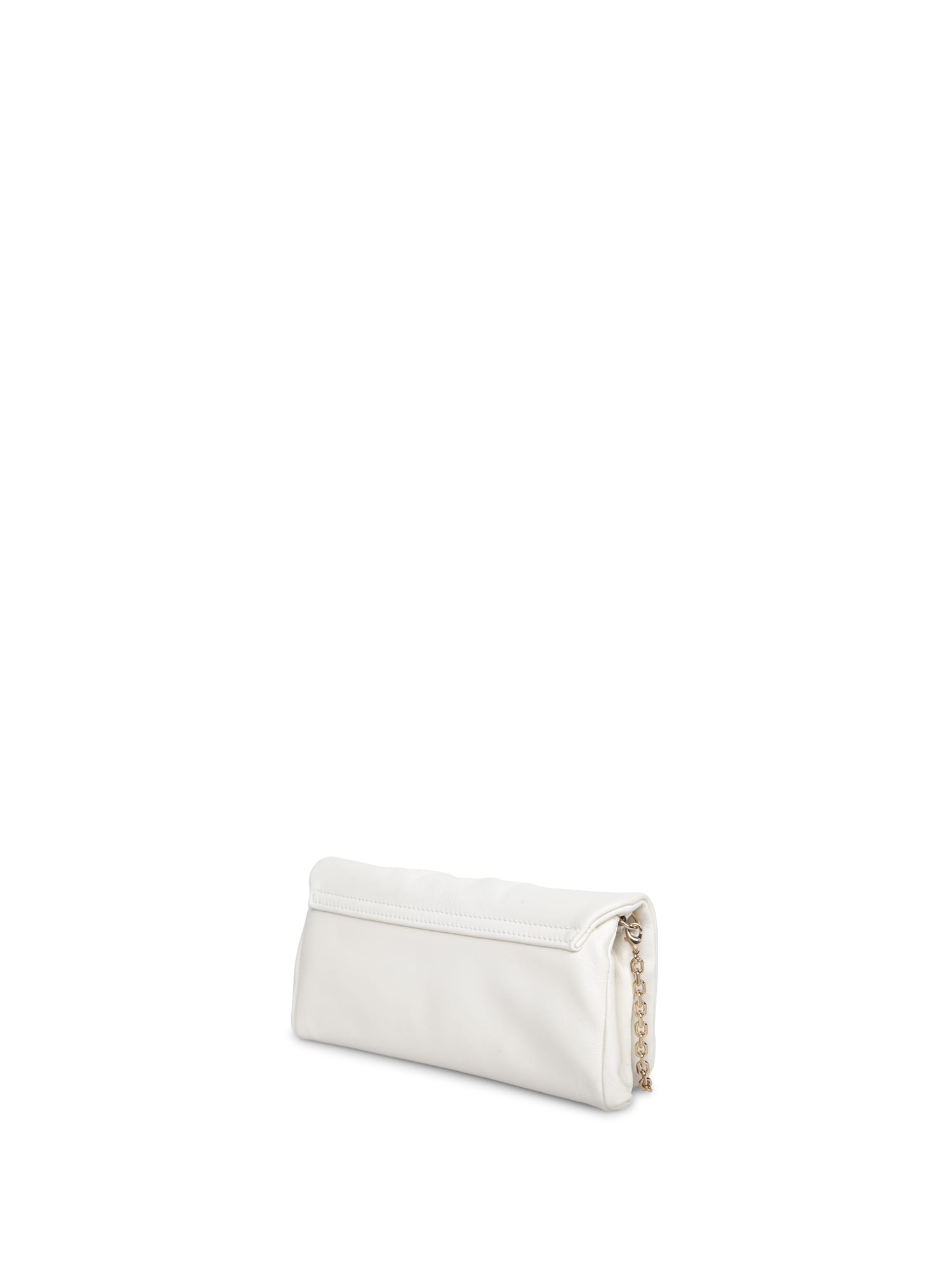 Jimmy Choo Edie Wallet Ivory Bag In White