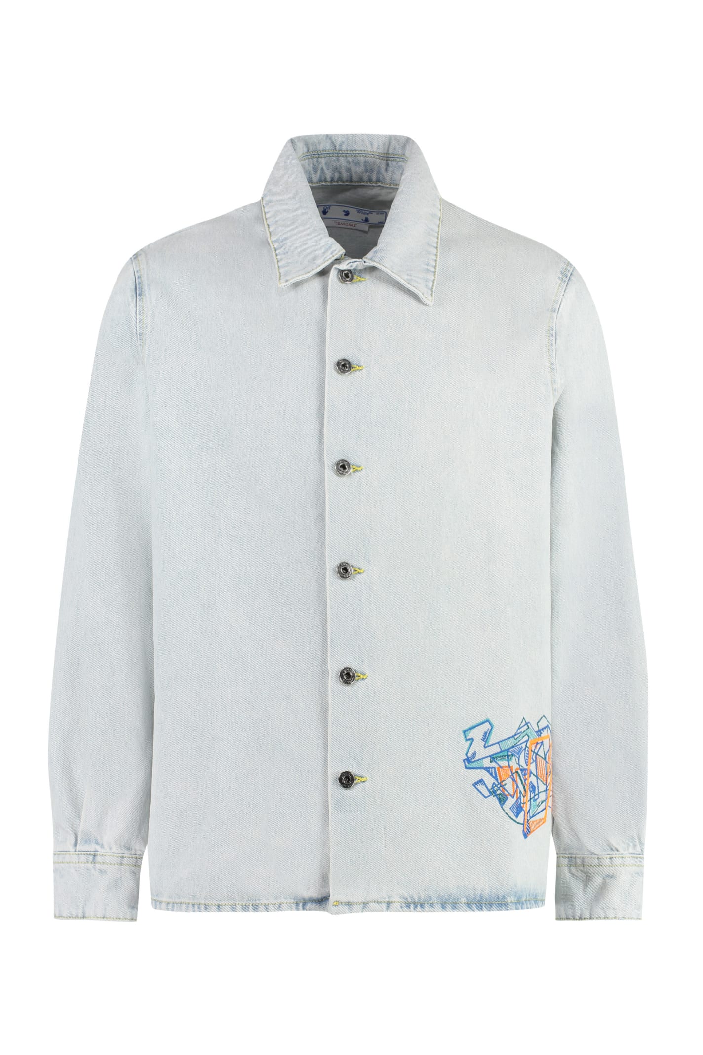 Shop Off-white Denim Jacket
