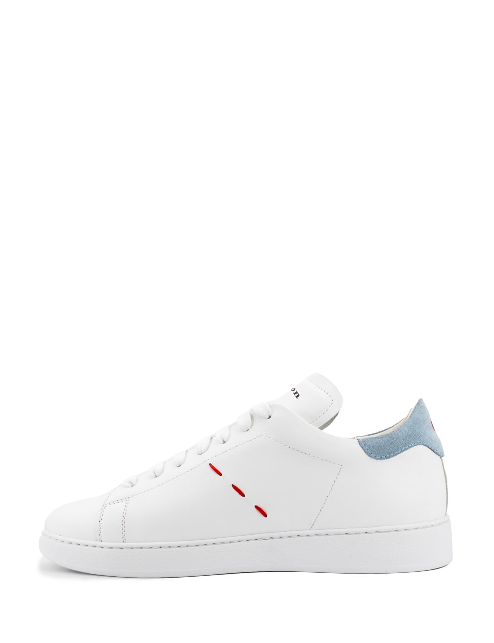 Shop Kiton Sneakers In White/ice