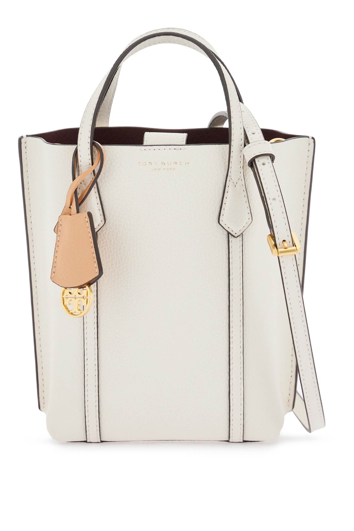 Shop Tory Burch Perry Handbag In New Ivory (white)