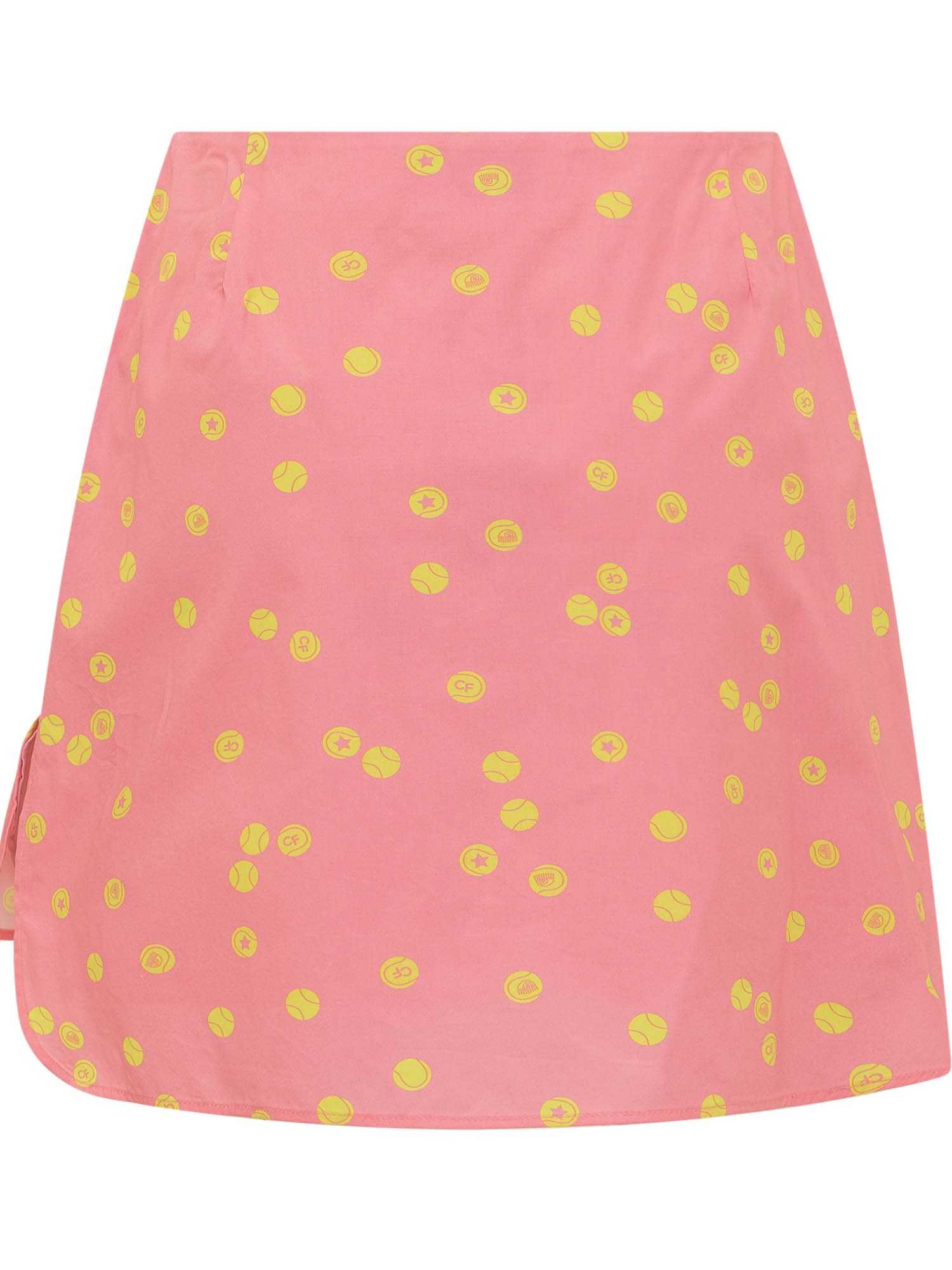 Shop Chiara Ferragni Skirt In Sachet Pink