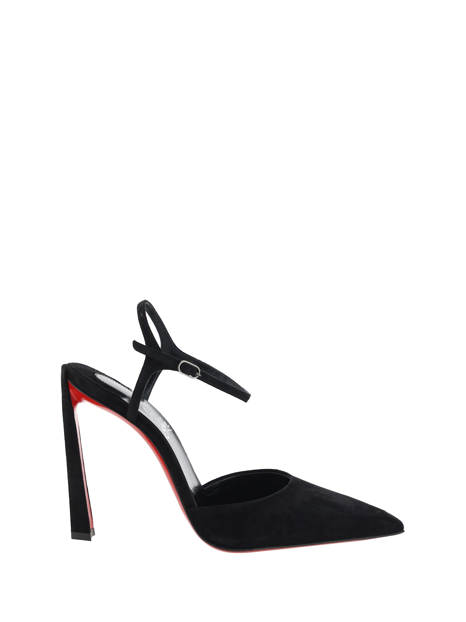 Christian Louboutin Condora Riviera 100 In Black/lin Black