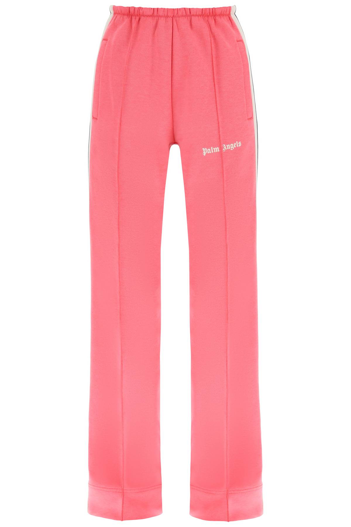 Palm Angels Bold Loose Logo Sweatpants In Pink Butter (pink)