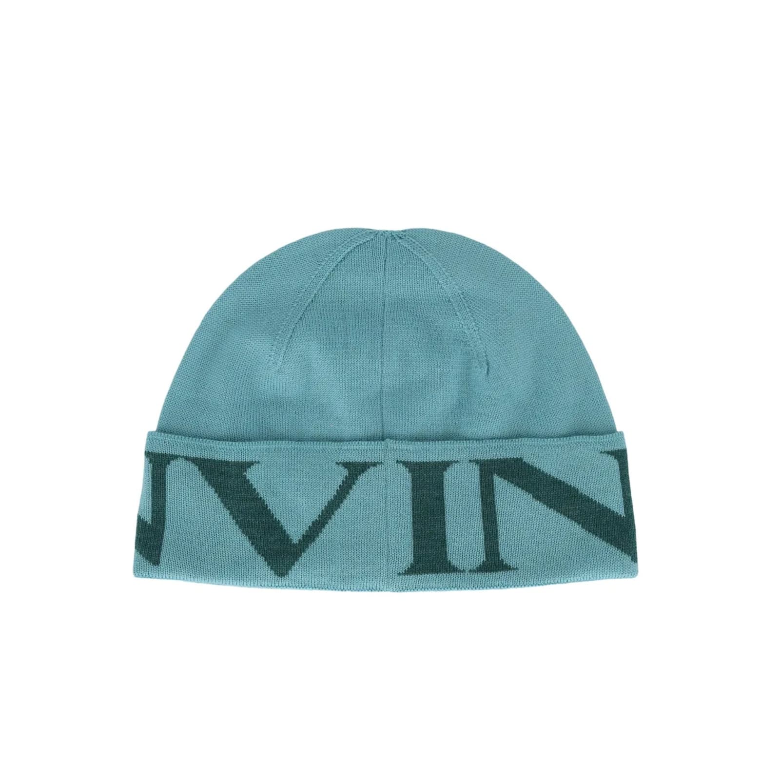 Shop Lanvin Wool Hat In Green