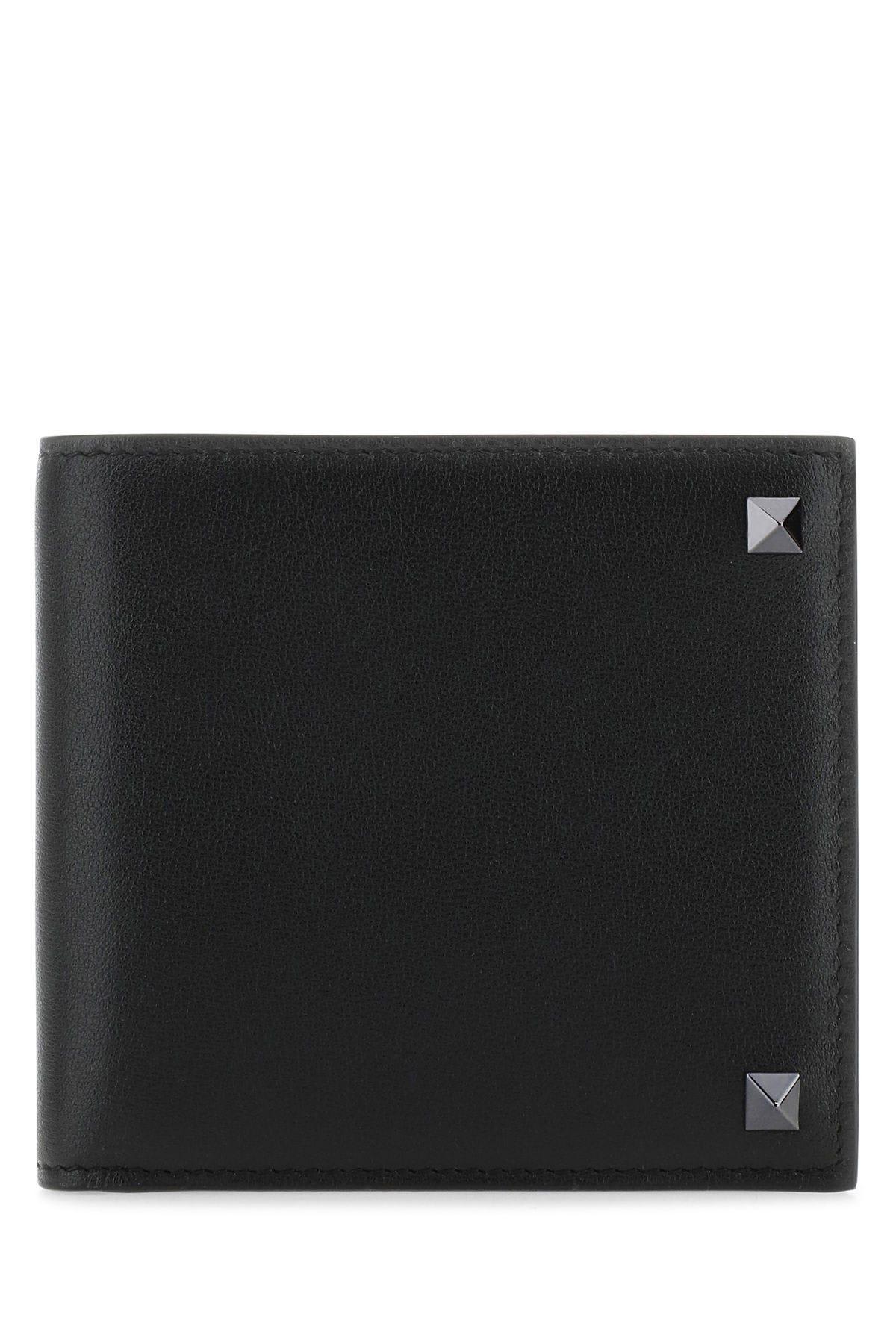 Valentino Black Leather Wallet