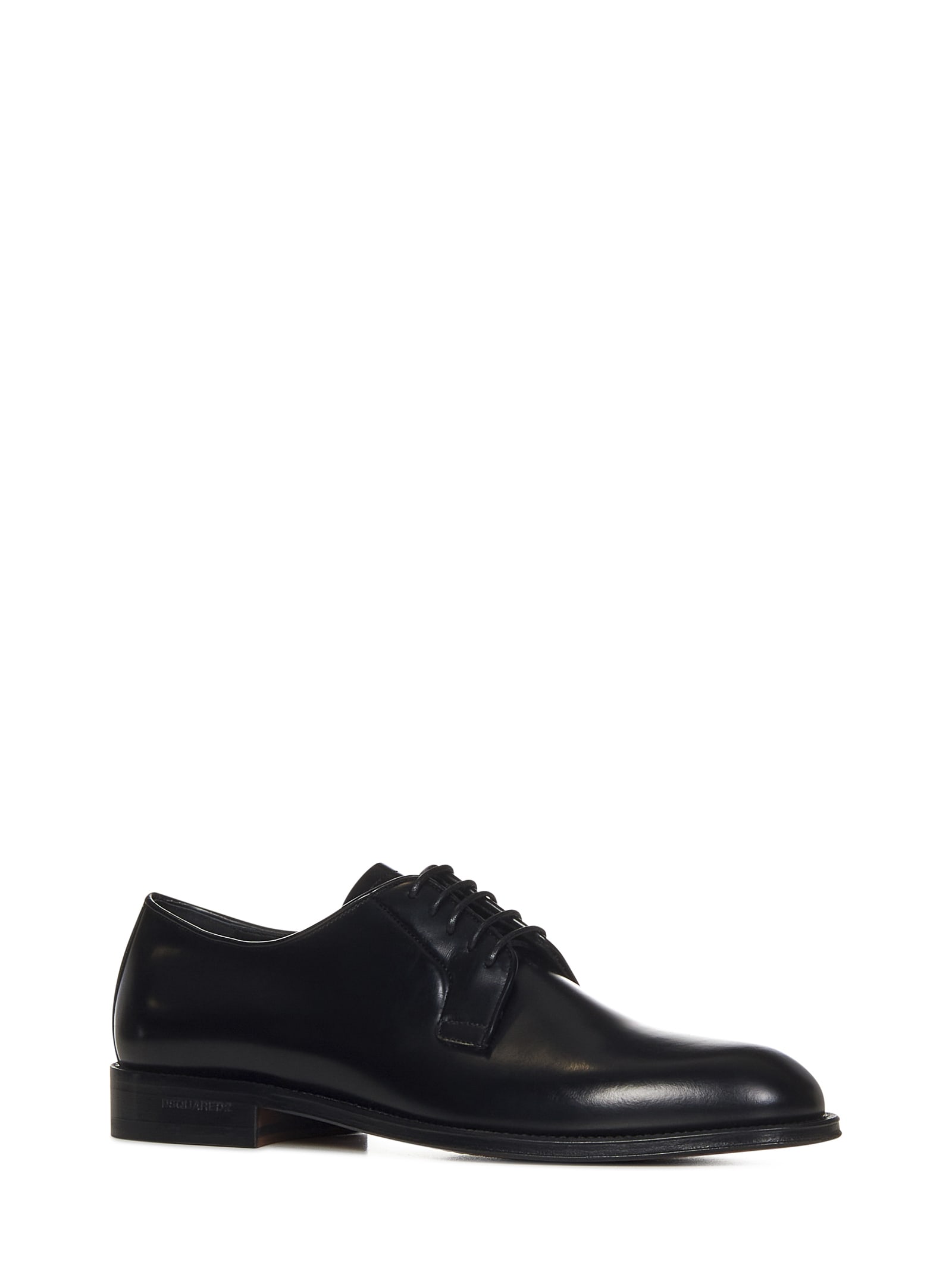 Shop Dsquared2 D2 Classic Laced Up In Black